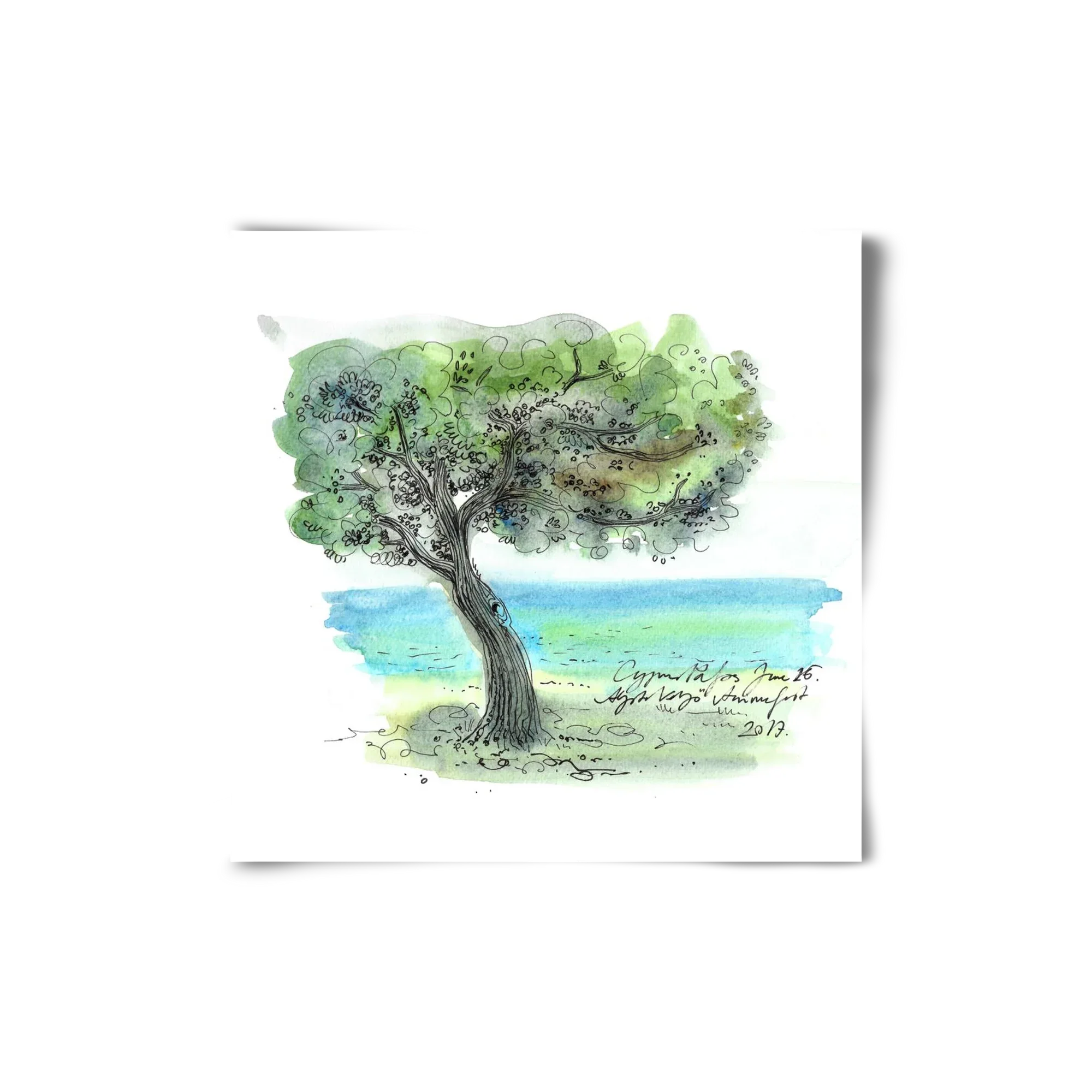 CYPRUS AQUARELLE NO.3 - artbridge