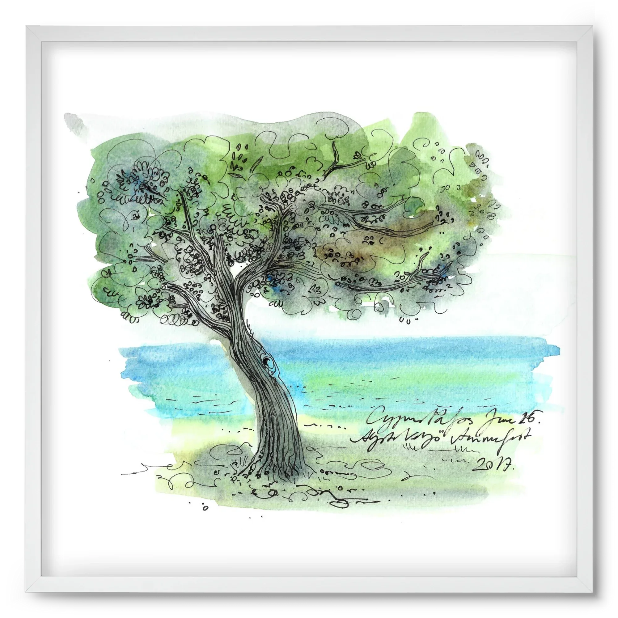 CYPRUS AQUARELLE NO.3 - artbridge