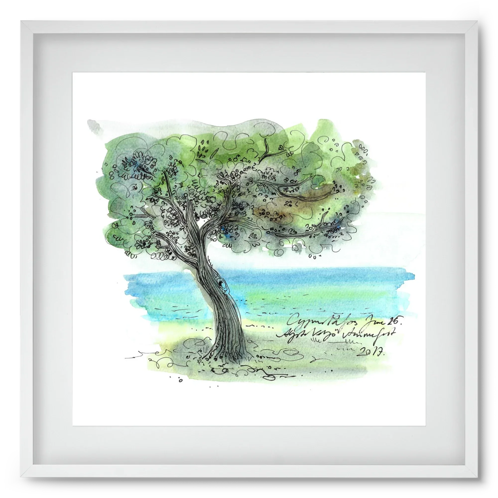 CYPRUS AQUARELLE NO.3 - artbridge
