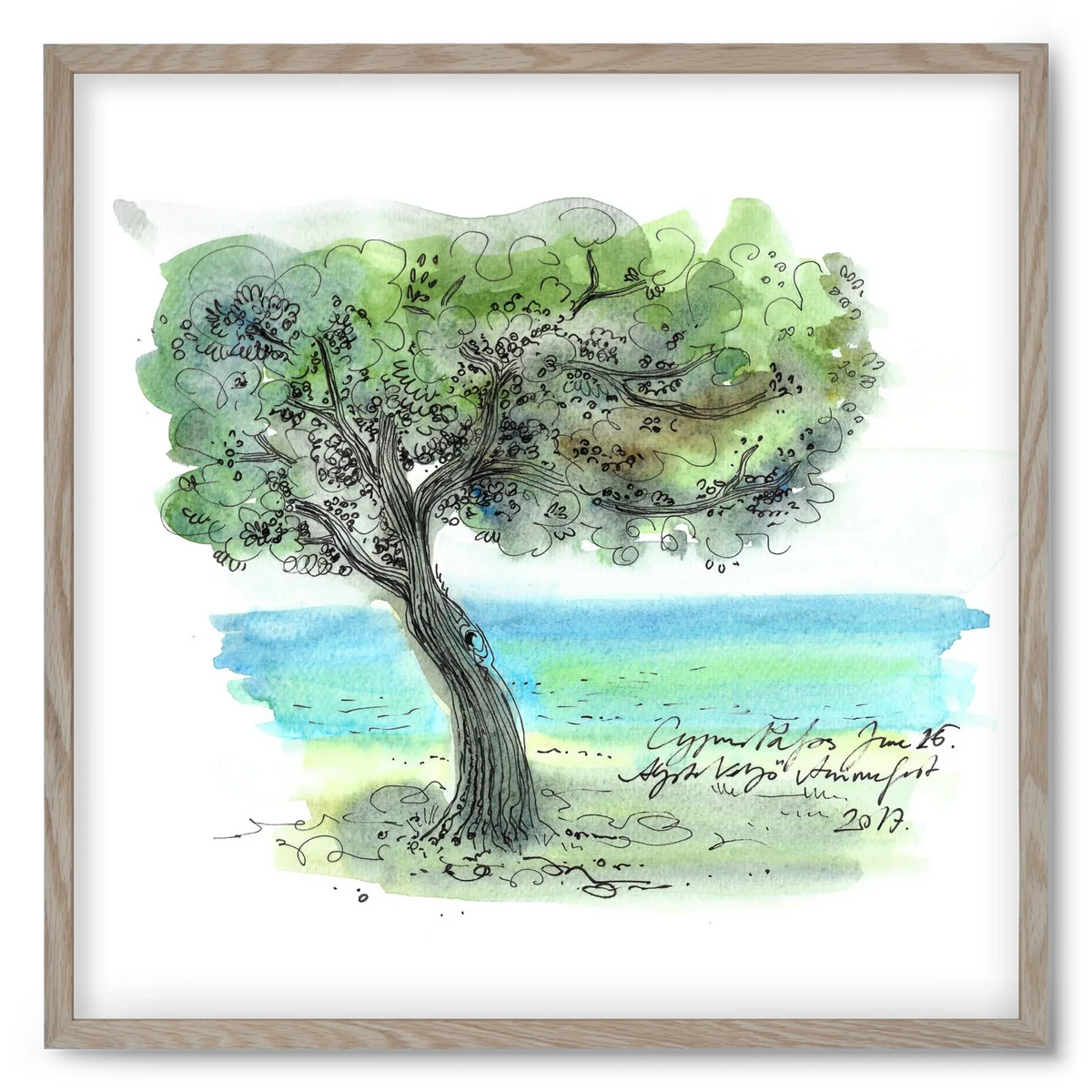 CYPRUS AQUARELLE NO.3 - artbridge