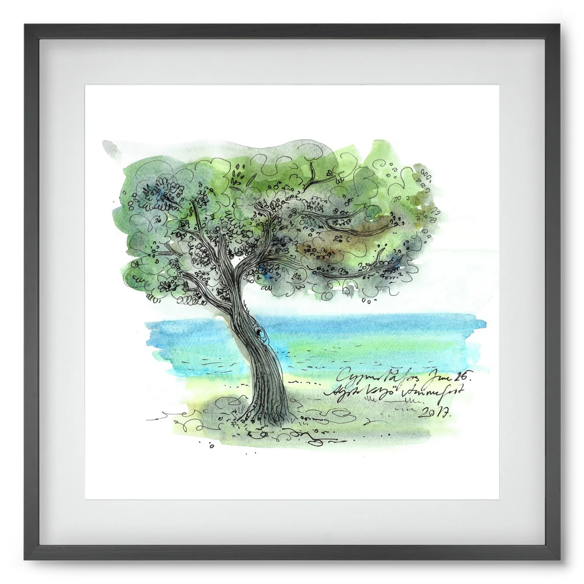 CYPRUS AQUARELLE NO.3 - artbridge