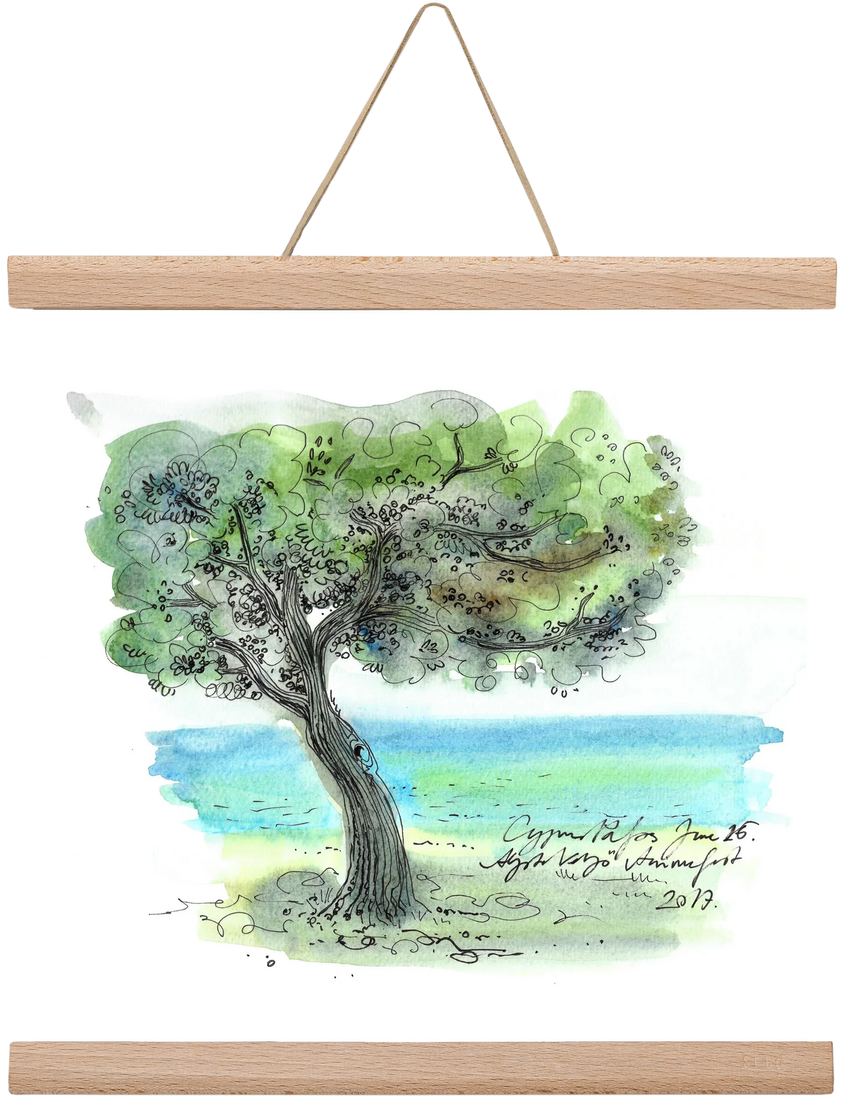 CYPRUS AQUARELLE NO.3 - artbridge