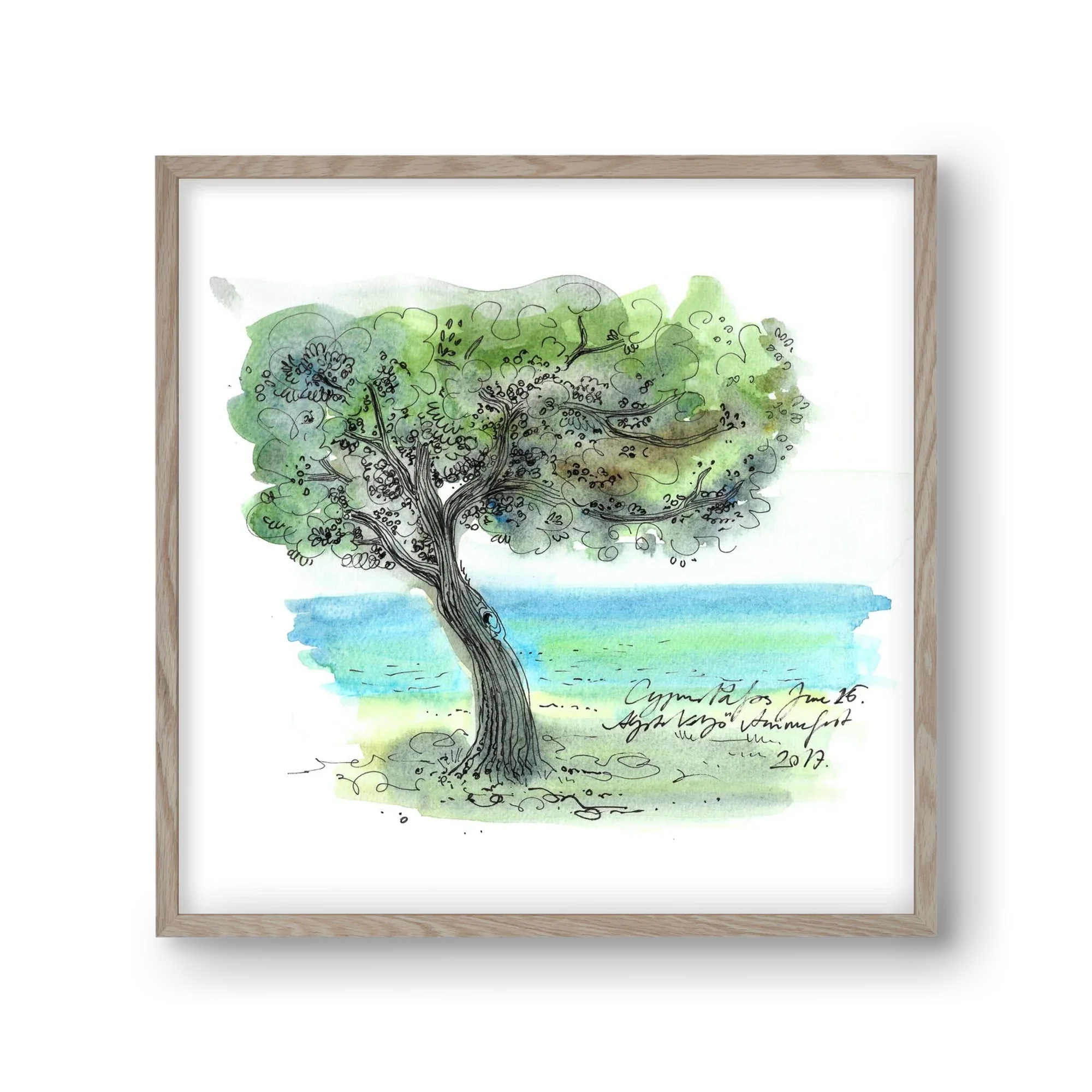 CYPRUS AQUARELLE NO.3 - artbridge