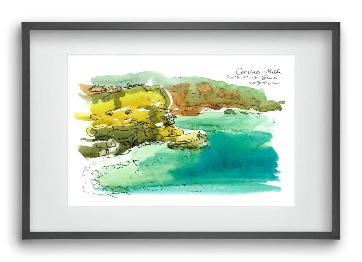 MALTA AQUARELLE NO.1 - artbridge