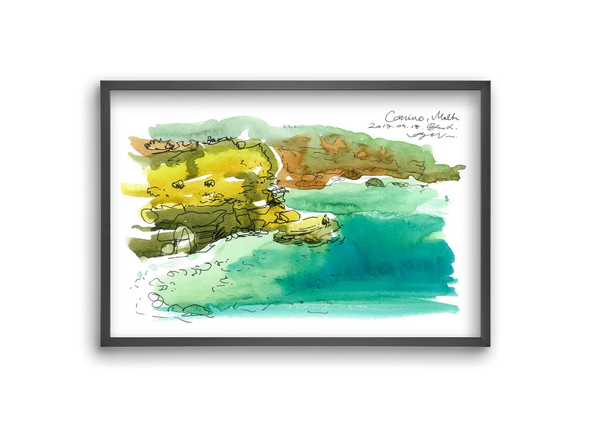MALTA AQUARELLE NO.1 - artbridge