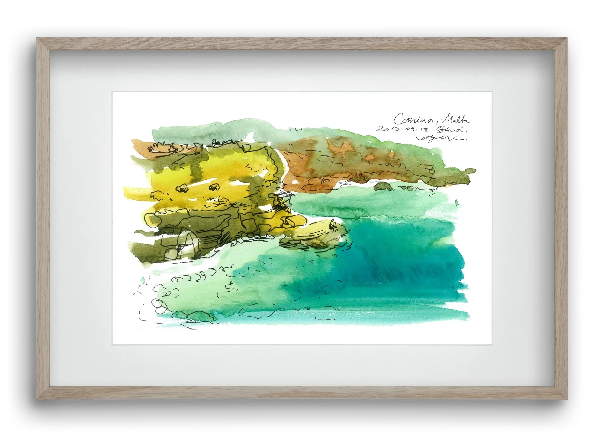 MALTA AQUARELLE NO.1 - artbridge