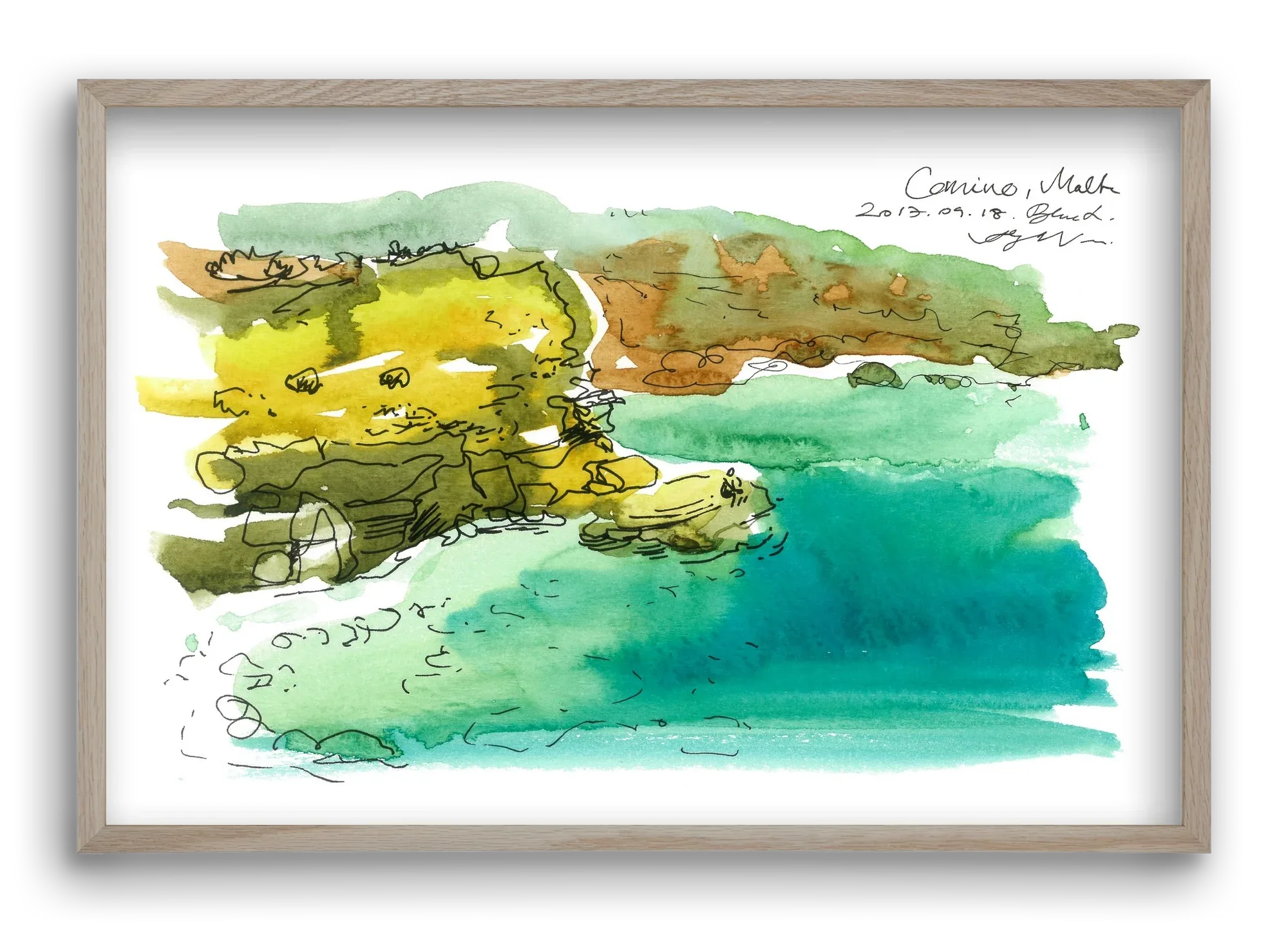MALTA AQUARELLE NO.1 - artbridge