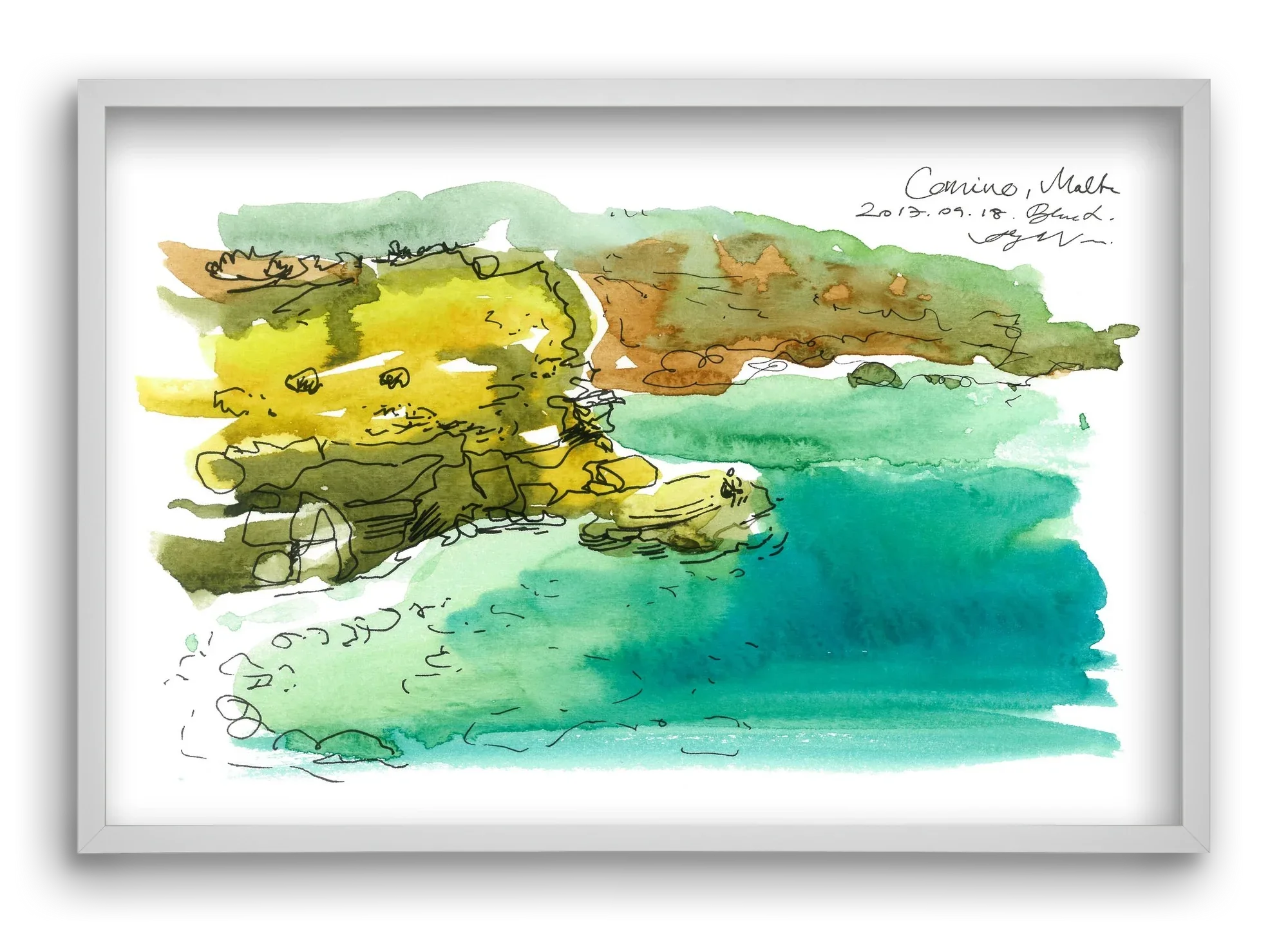 MALTA AQUARELLE NO.1 - artbridge