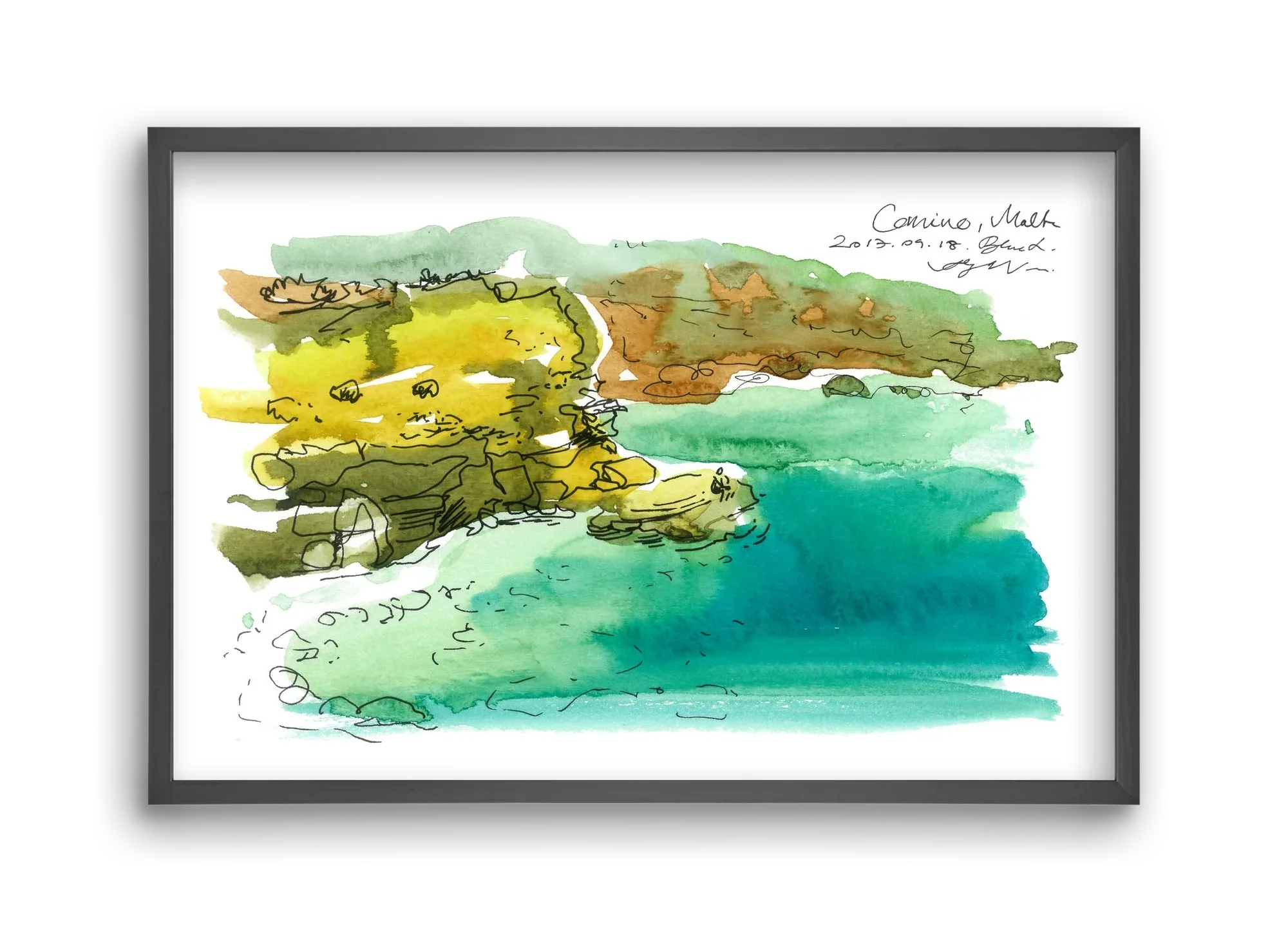 MALTA AQUARELLE NO.1 - artbridge