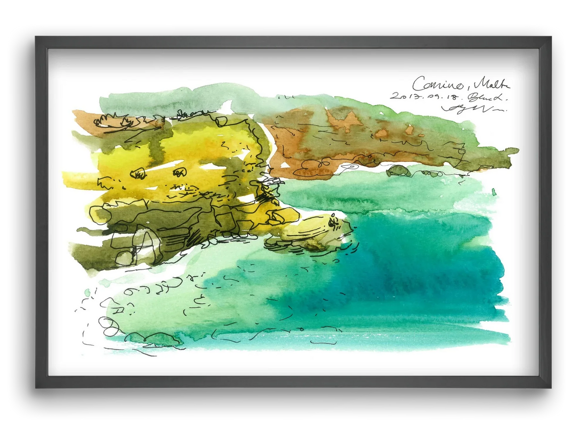 MALTA AQUARELLE NO.1 - artbridge