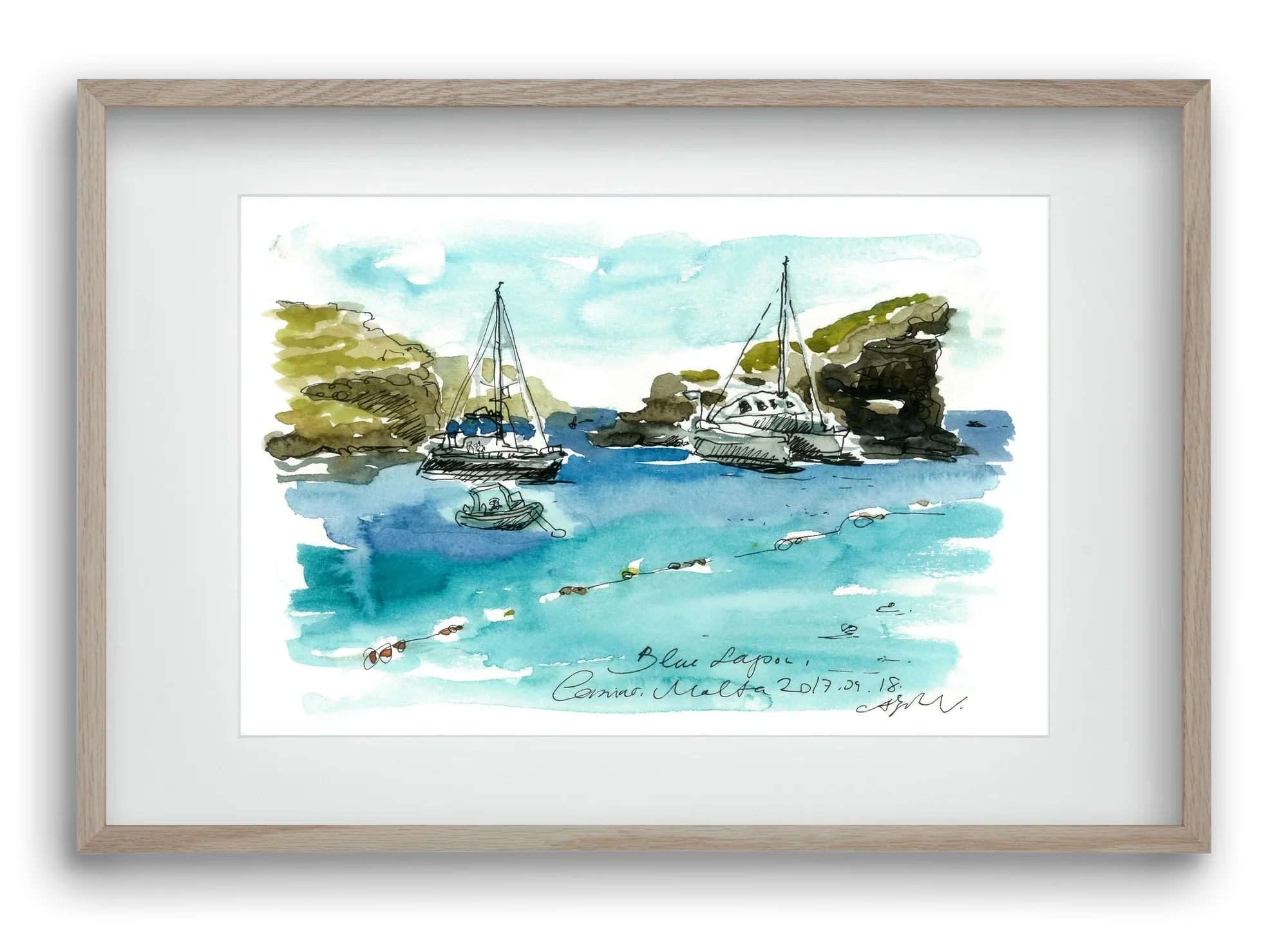 MALTA AQUARELLE NO.2 - artbridge