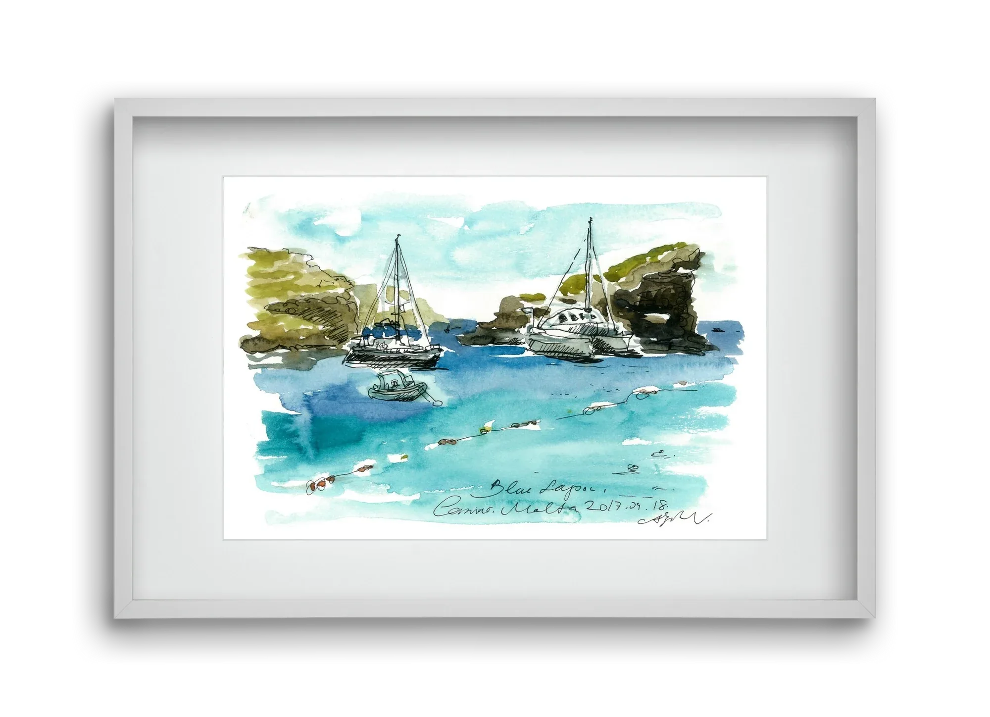 MALTA AQUARELLE NO.2 - artbridge