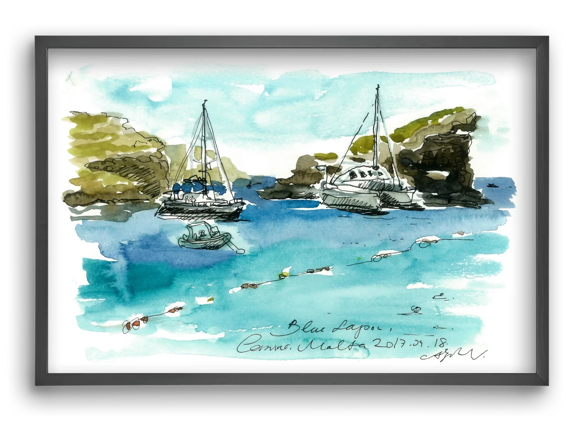 MALTA AQUARELLE NO.2 - artbridge