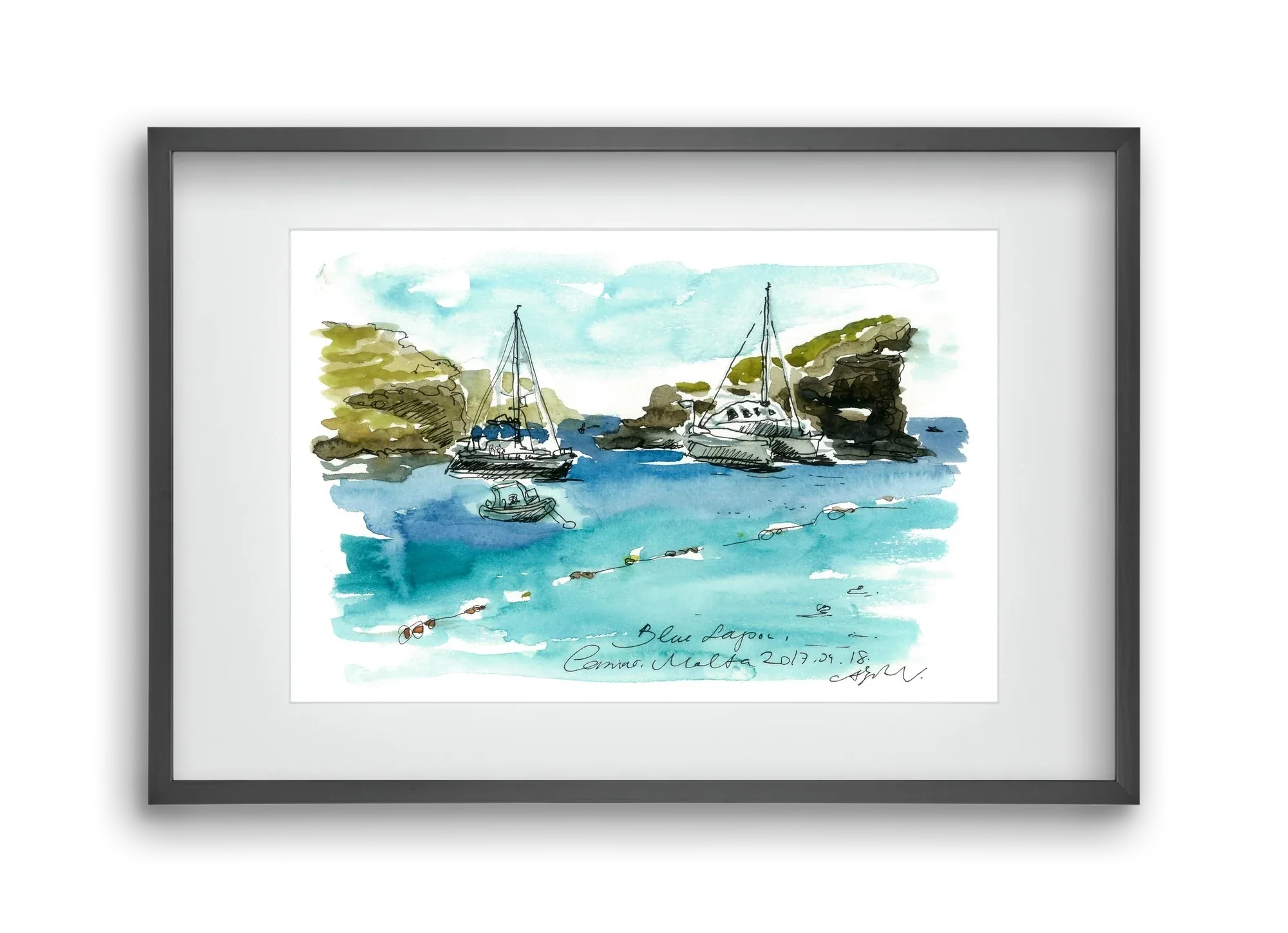 MALTA AQUARELLE NO.2 - artbridge