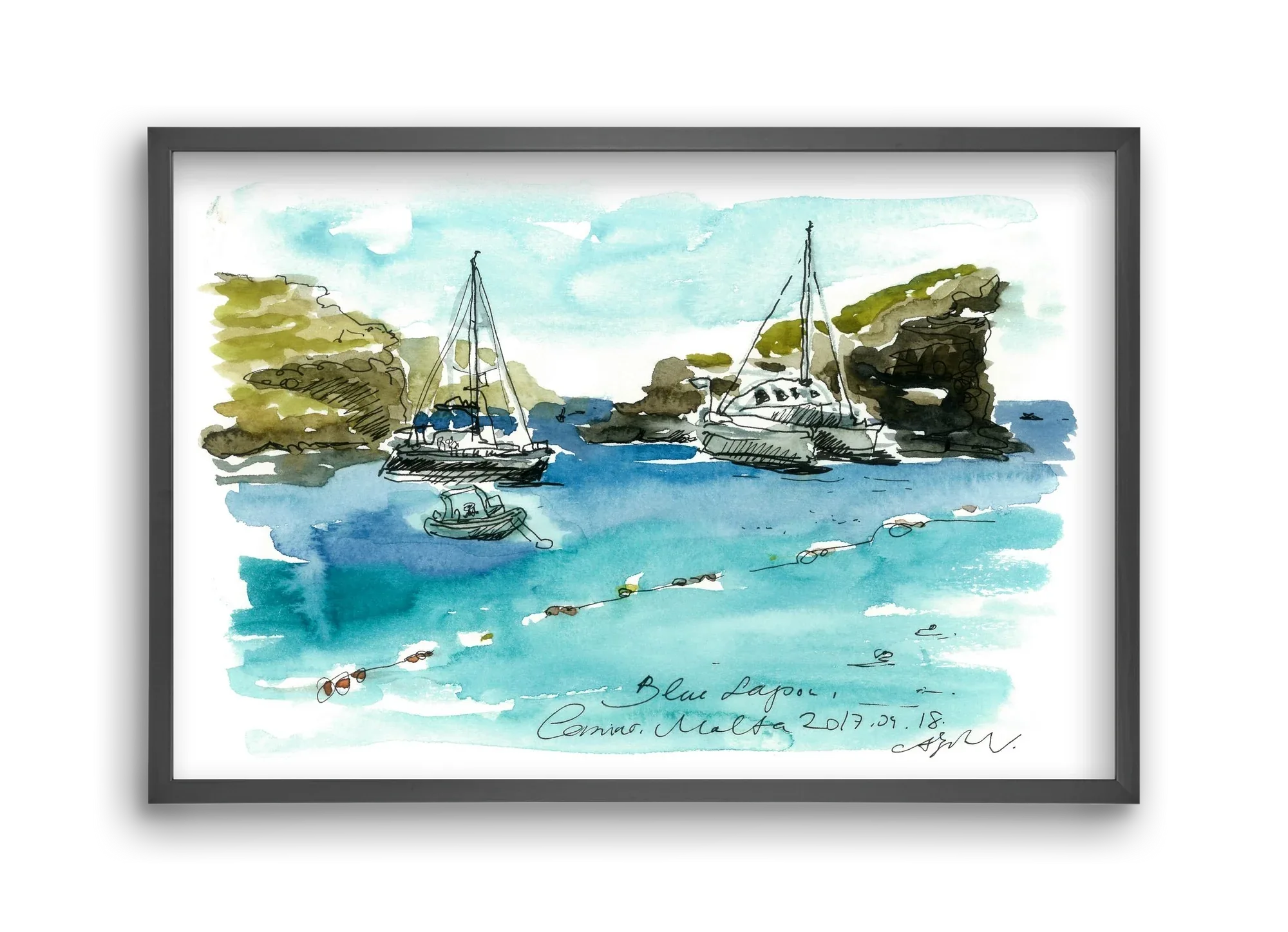 MALTA AQUARELLE NO.2 - artbridge