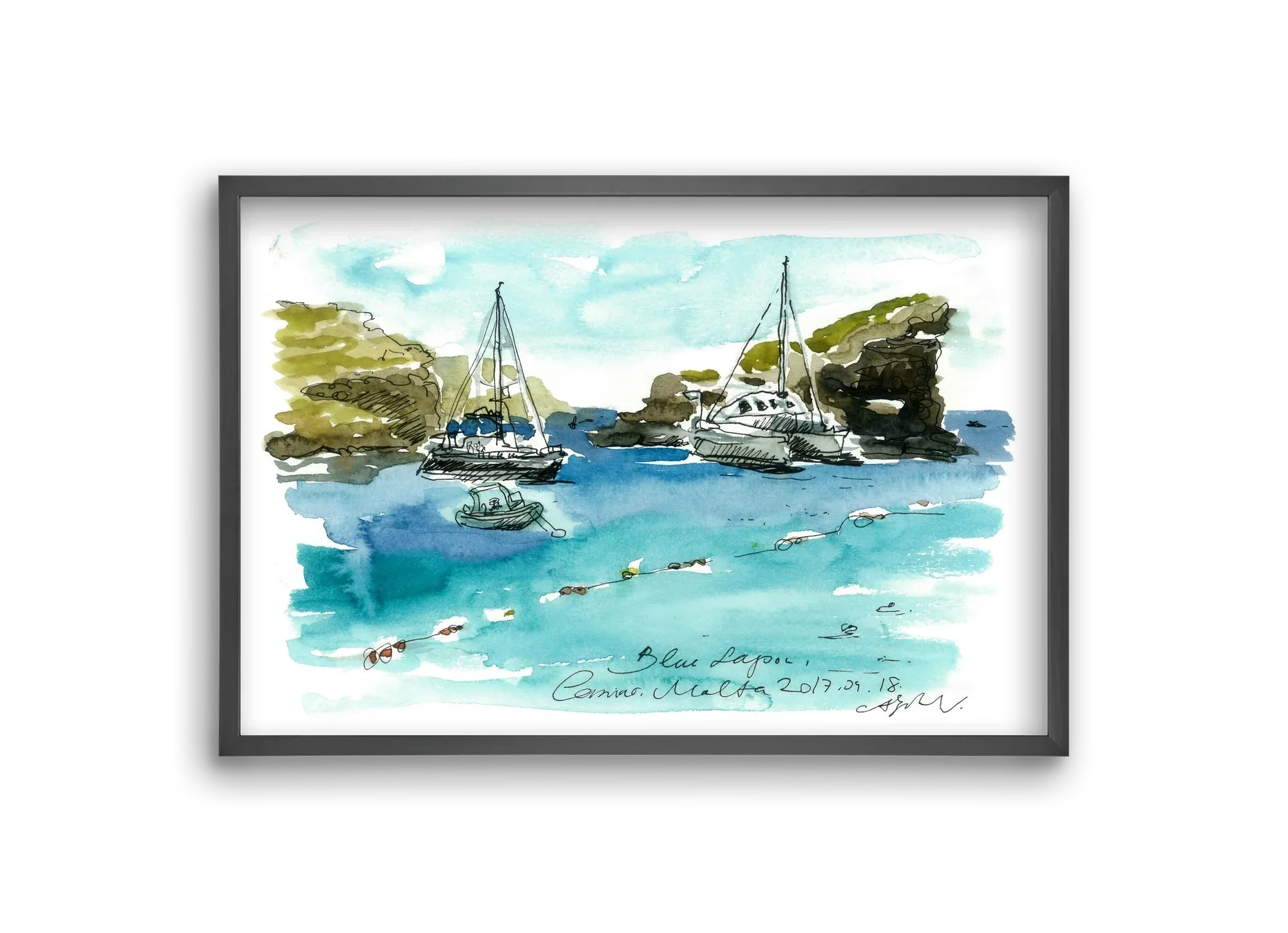 MALTA AQUARELLE NO.2 - artbridge