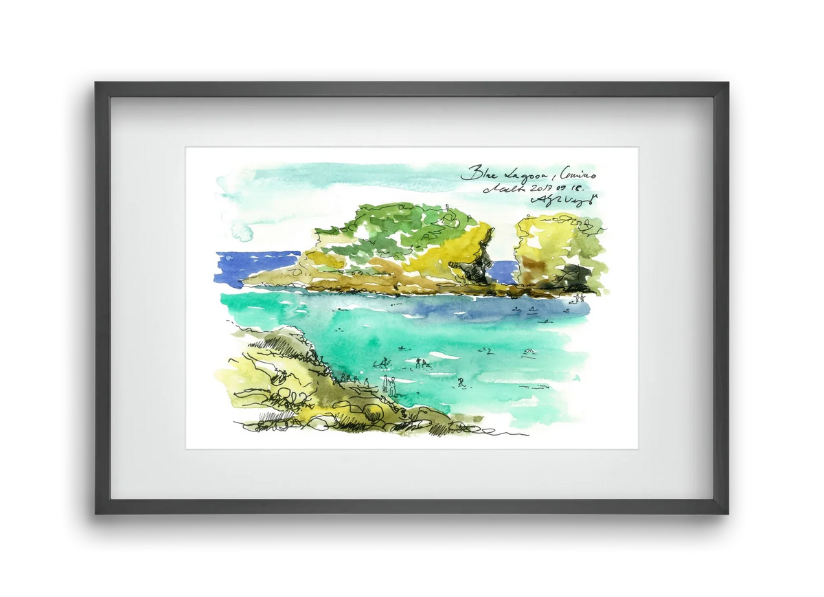 MALTA AQUARELLE NO.3 - artbridge