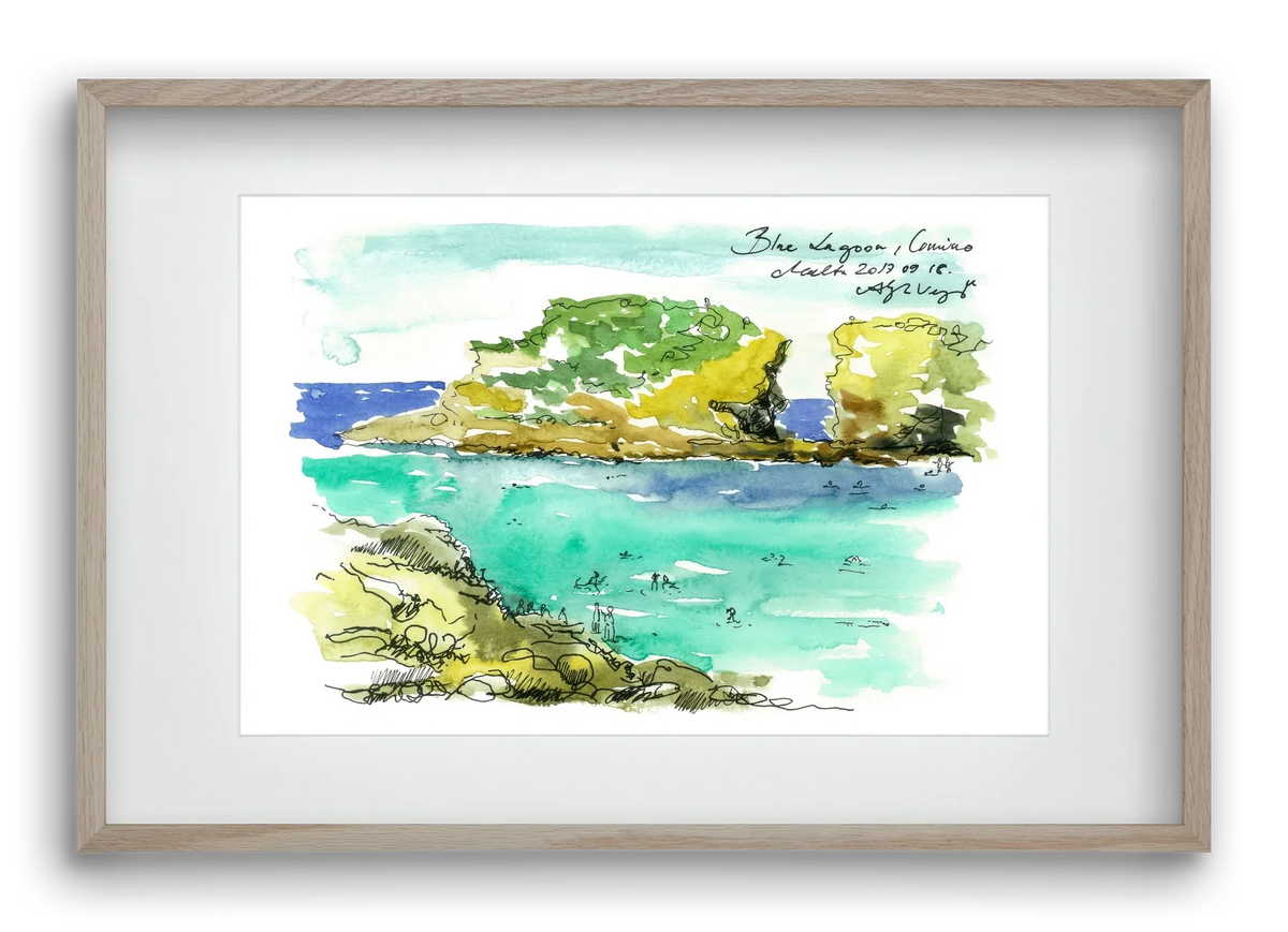MALTA AQUARELLE NO.3 - artbridge