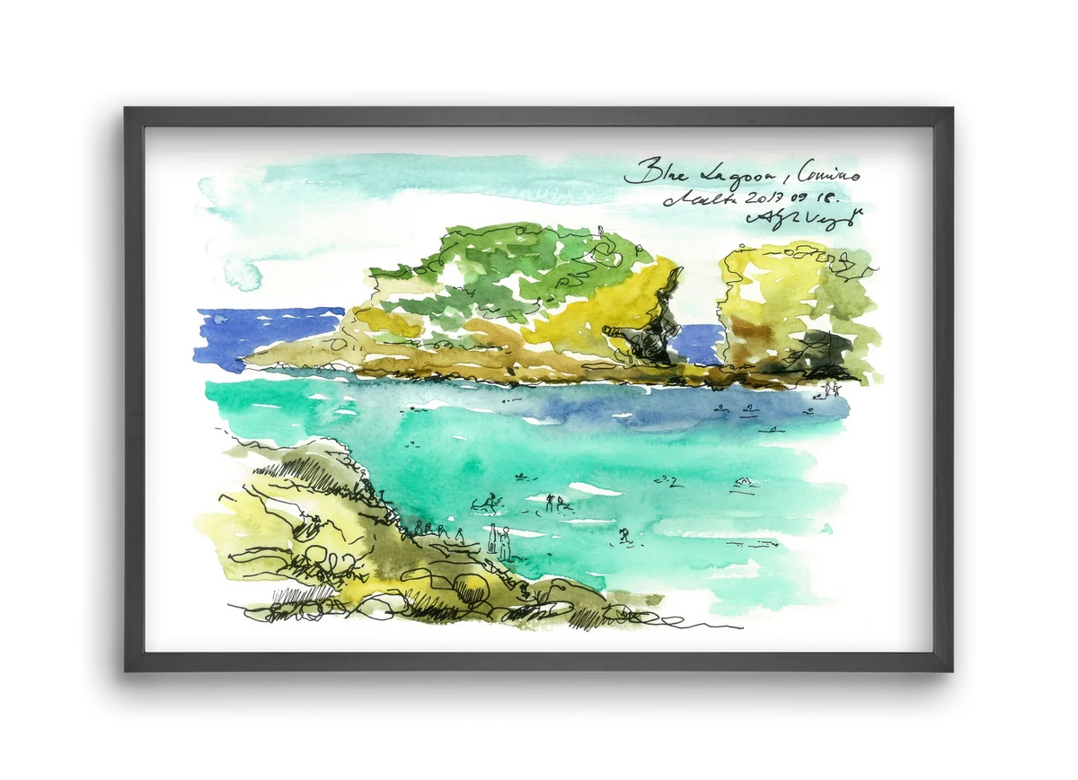 MALTA AQUARELLE NO.3 - artbridge