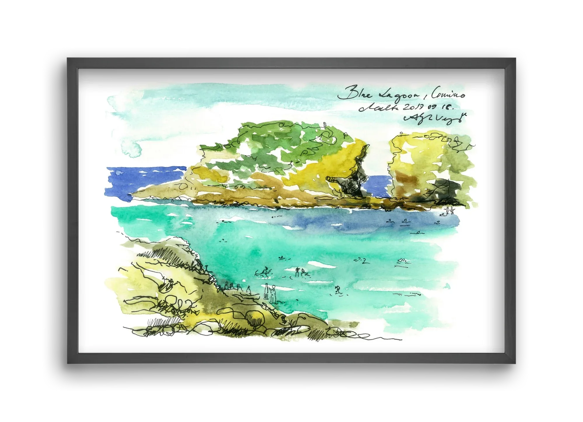 MALTA AQUARELLE NO.3 - artbridge