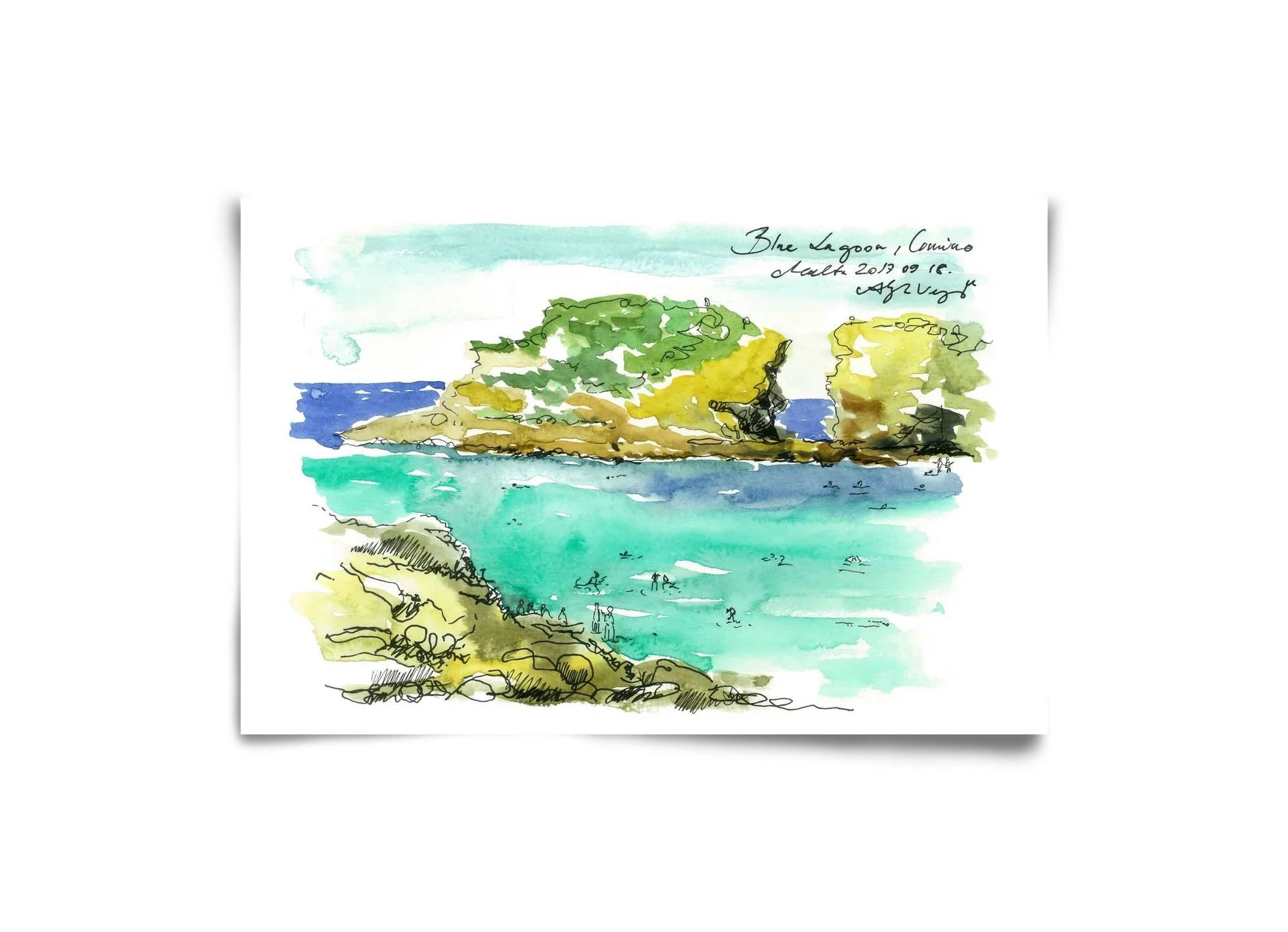 MALTA AQUARELLE NO.3 - artbridge