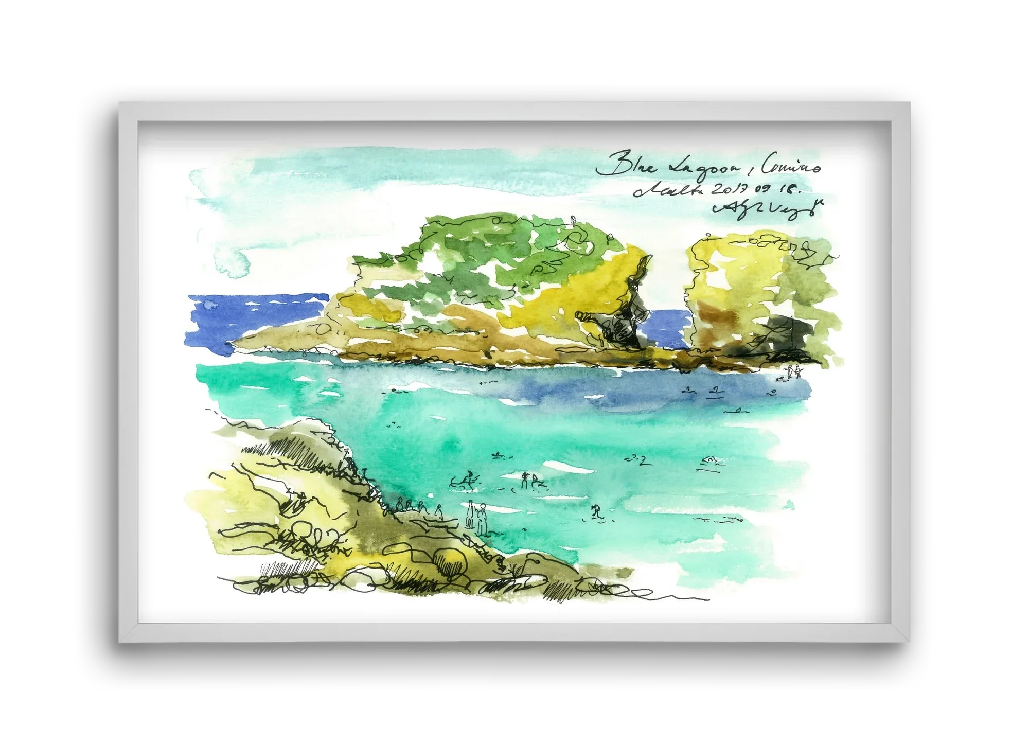 MALTA AQUARELLE NO.3 - artbridge