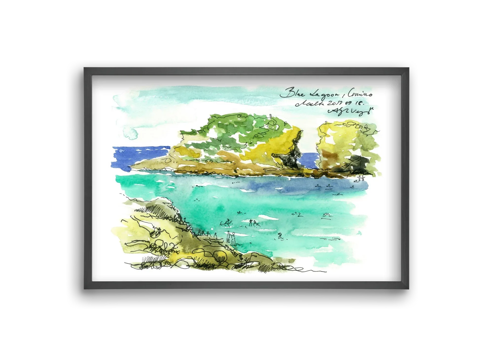 MALTA AQUARELLE NO.3 - artbridge