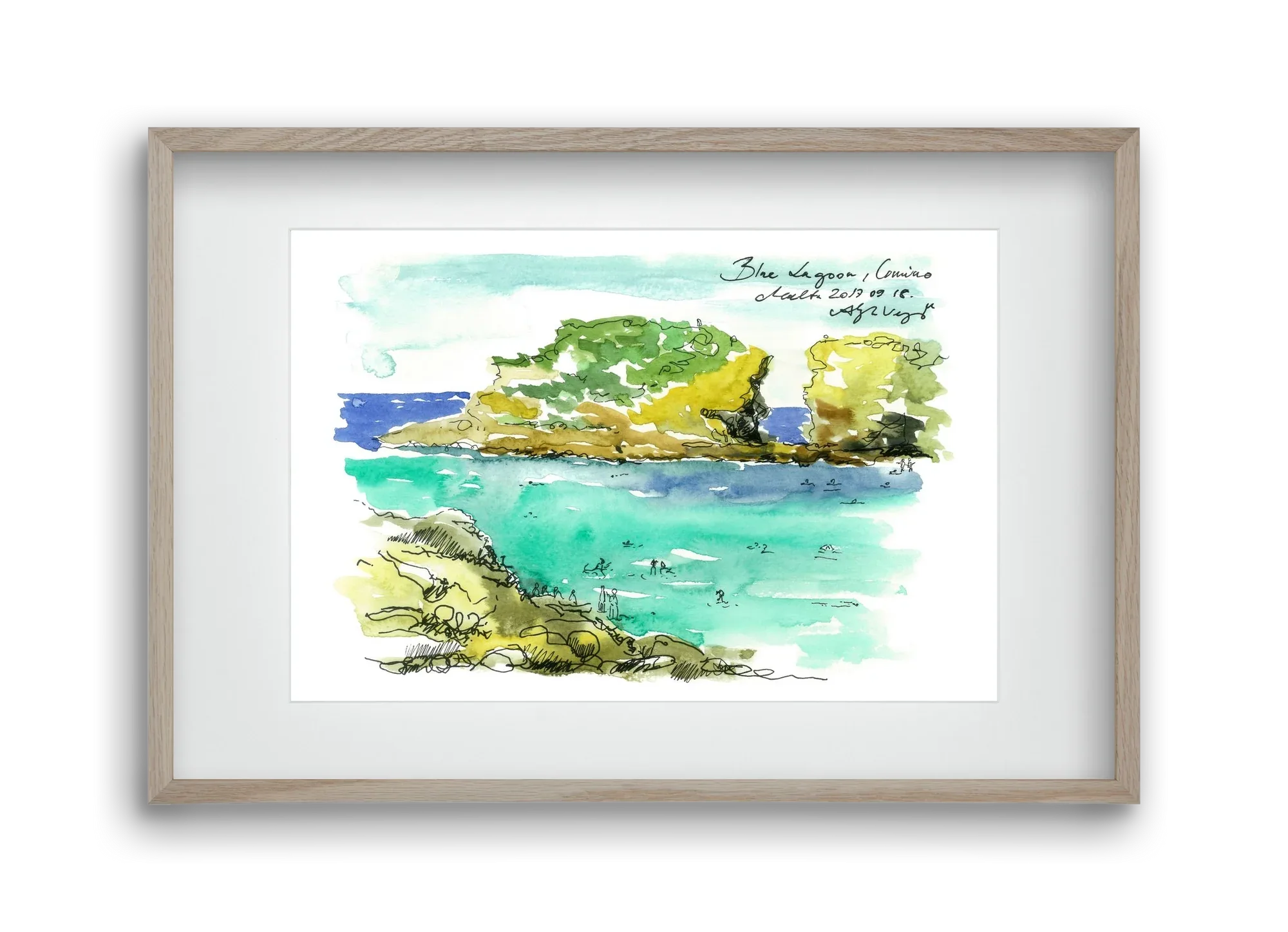 MALTA AQUARELLE NO.3 - artbridge