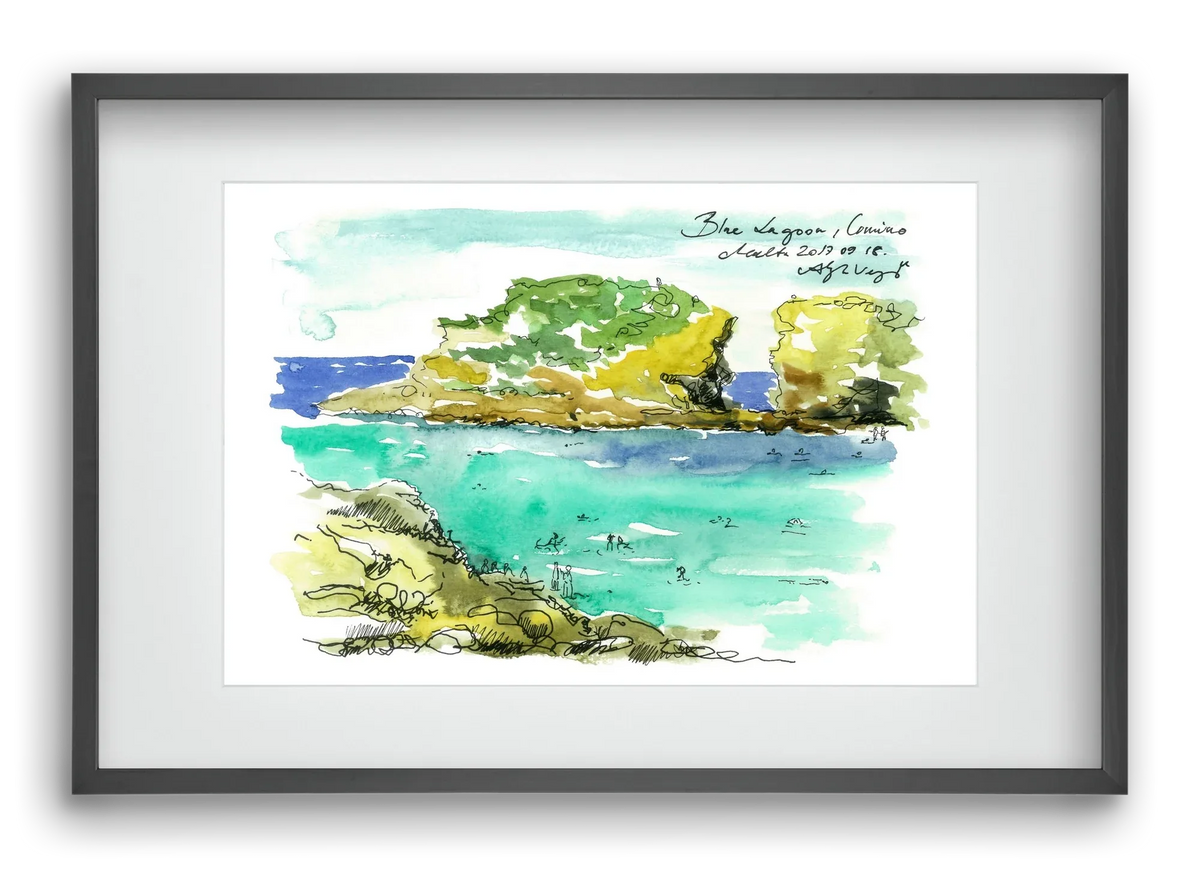 MALTA AQUARELLE NO.3 - artbridge
