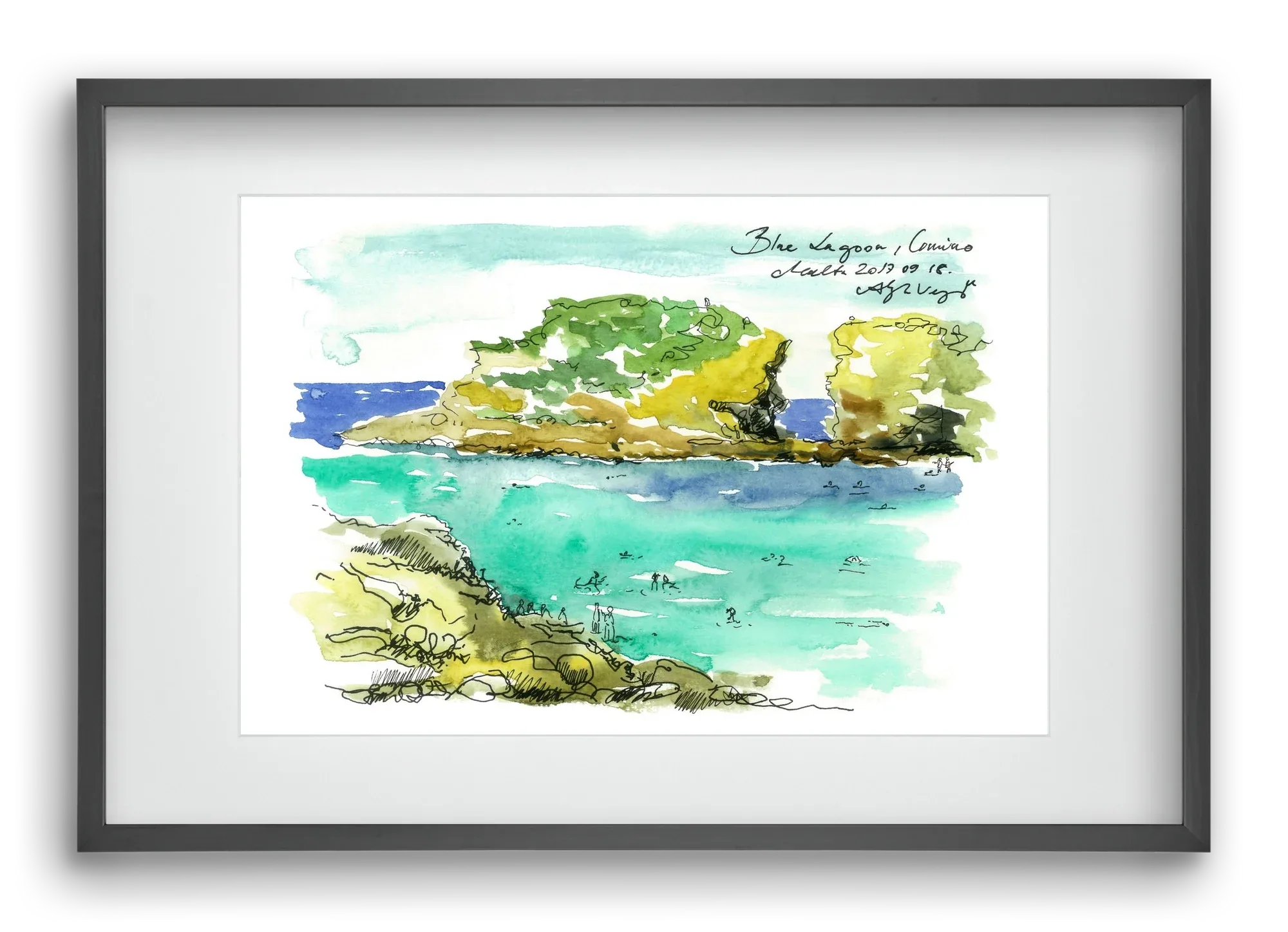 MALTA AQUARELLE NO.3 - artbridge