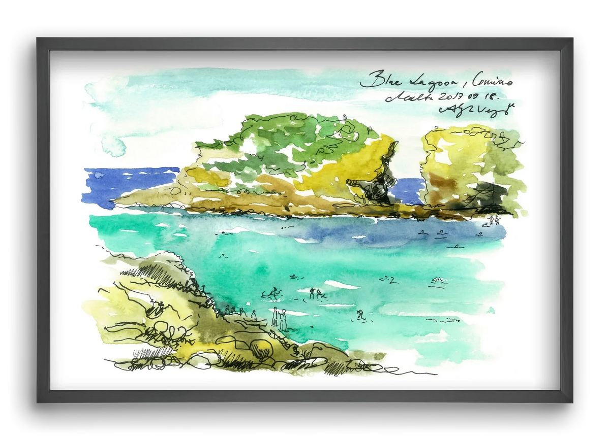 MALTA AQUARELLE NO.3 - artbridge
