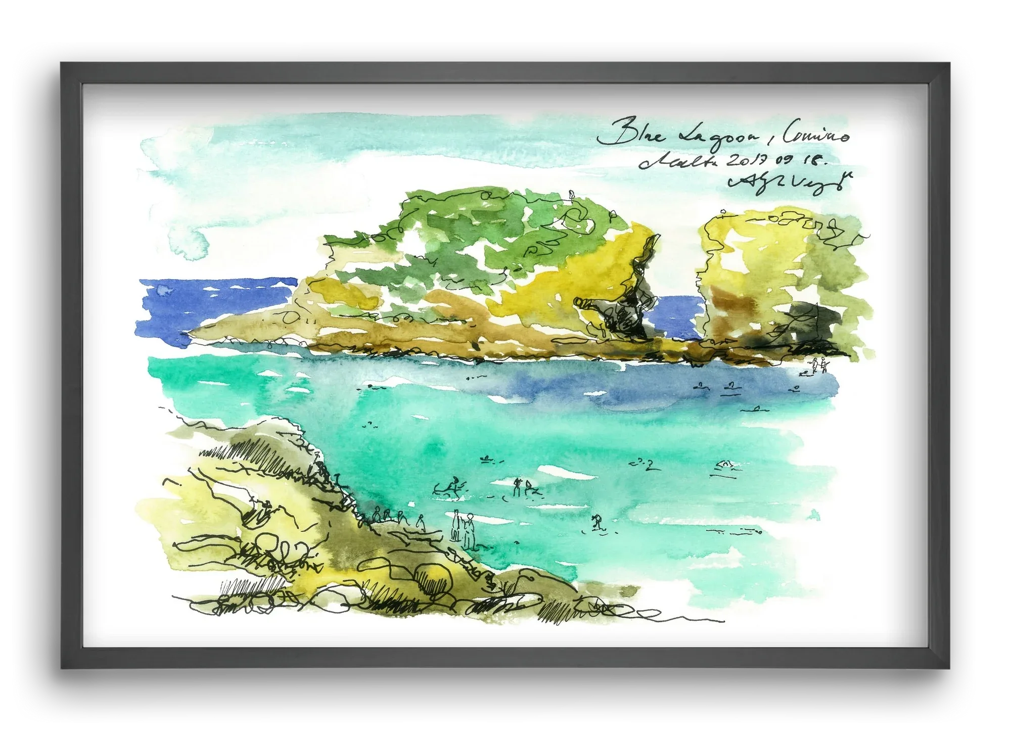 MALTA AQUARELLE NO.3 - artbridge