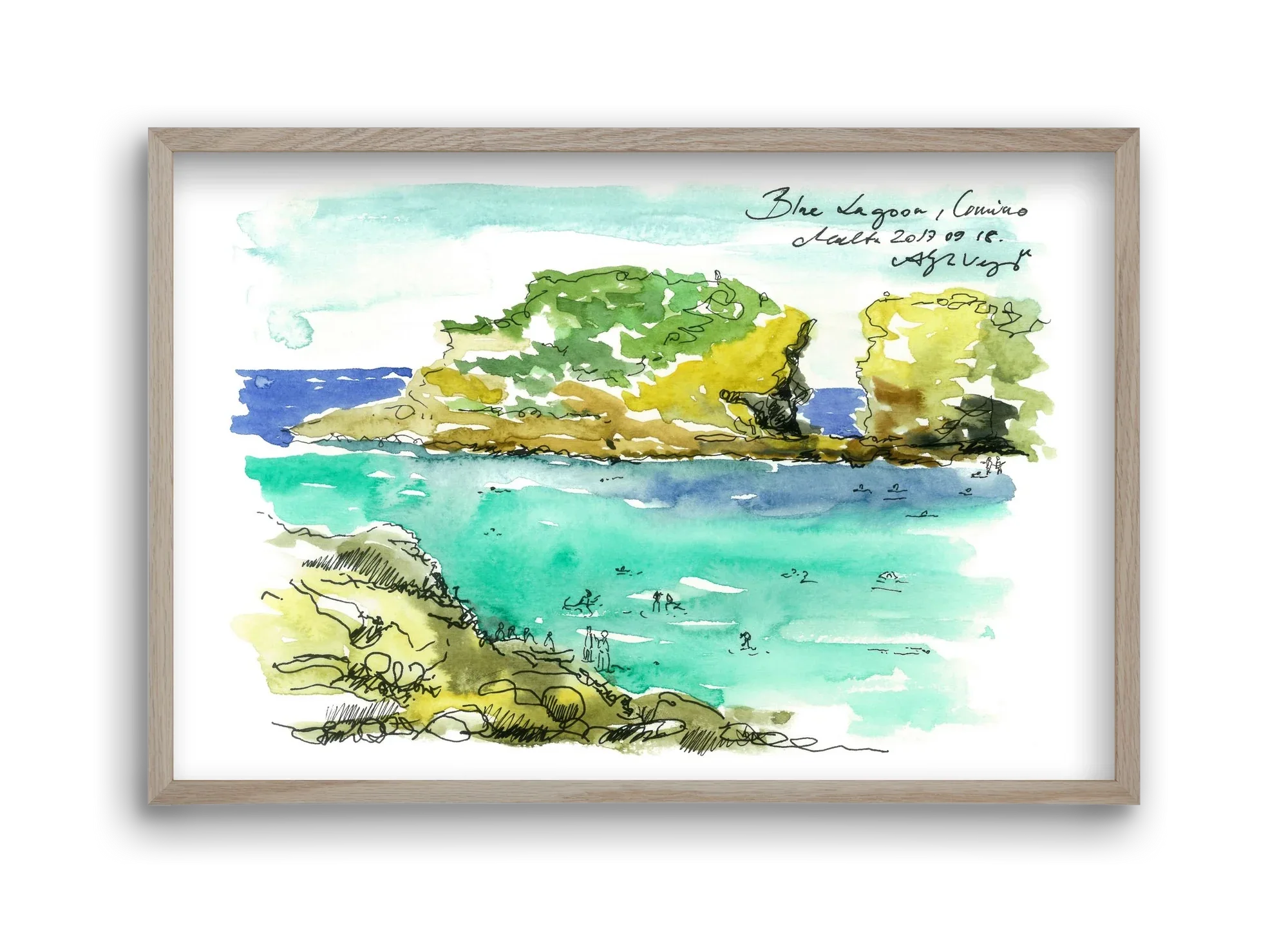 MALTA AQUARELLE NO.3 - artbridge