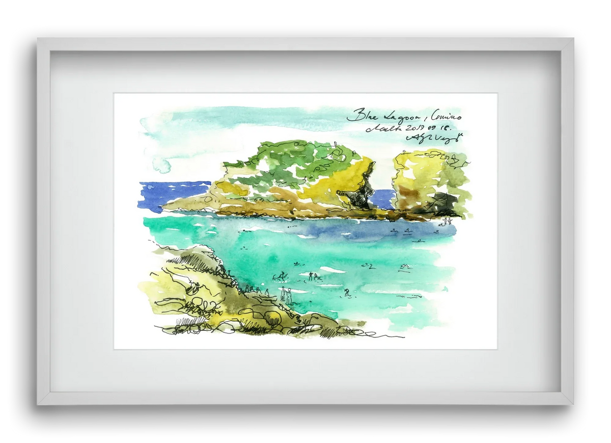 MALTA AQUARELLE NO.3 - artbridge