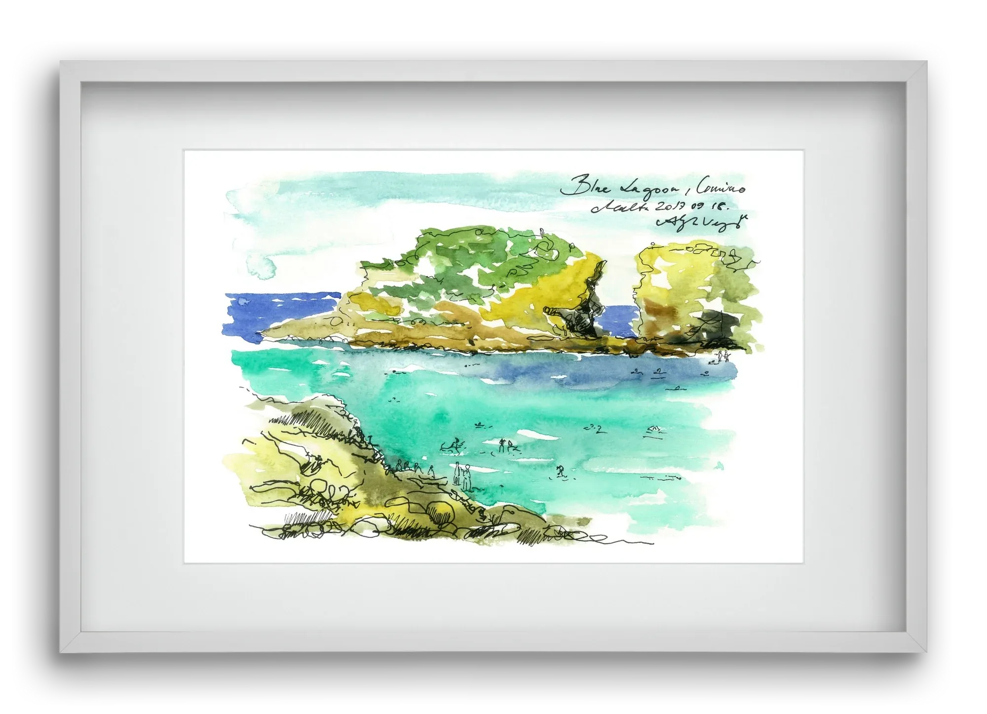 MALTA AQUARELLE NO.3 - artbridge