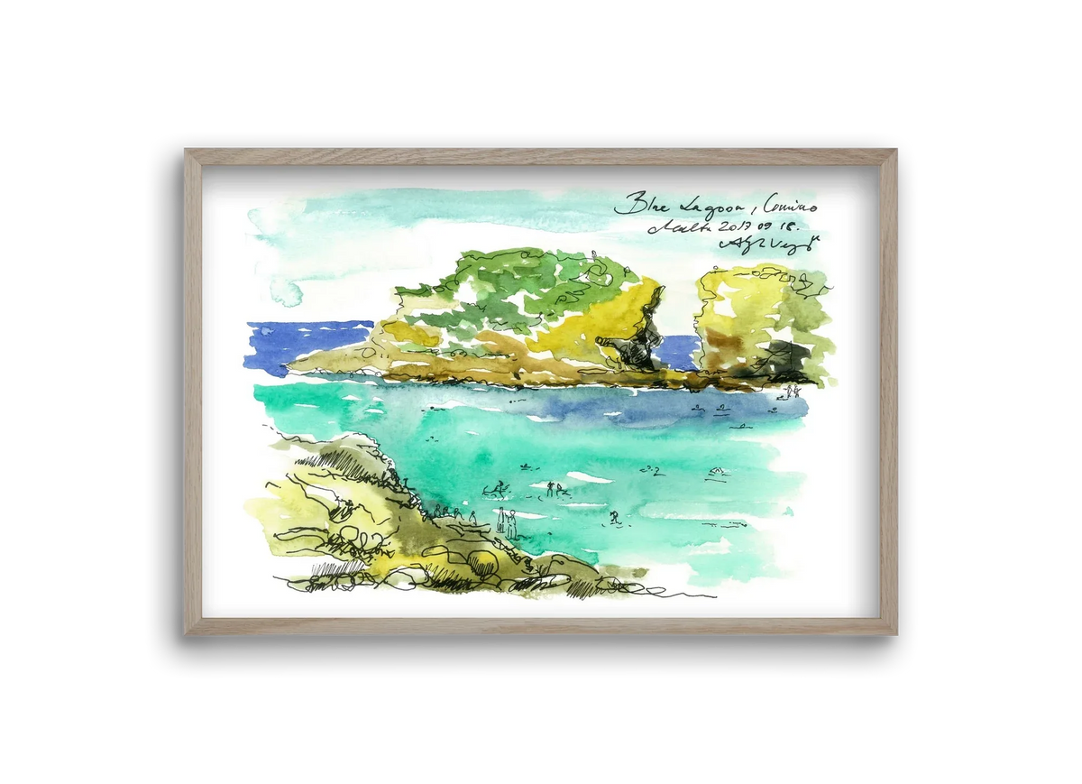 MALTA AQUARELLE NO.3 - artbridge