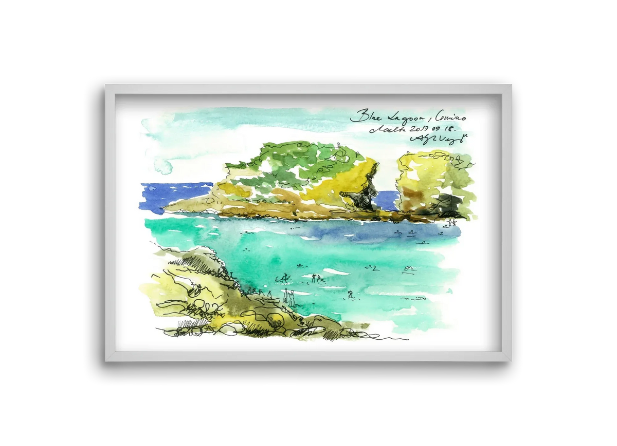 MALTA AQUARELLE NO.3 - artbridge