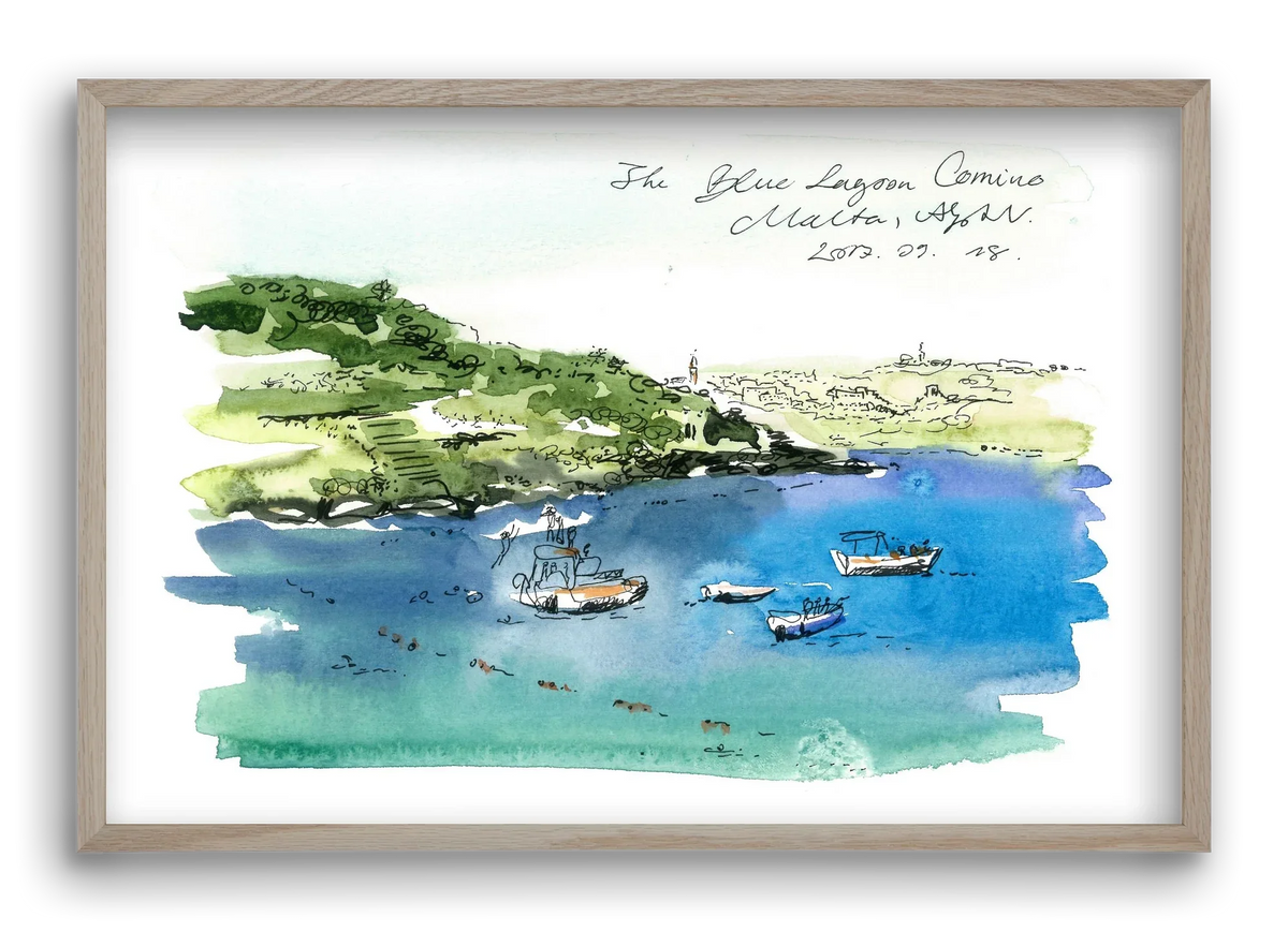 MALTA AQUARELLE NO.4 - artbridge