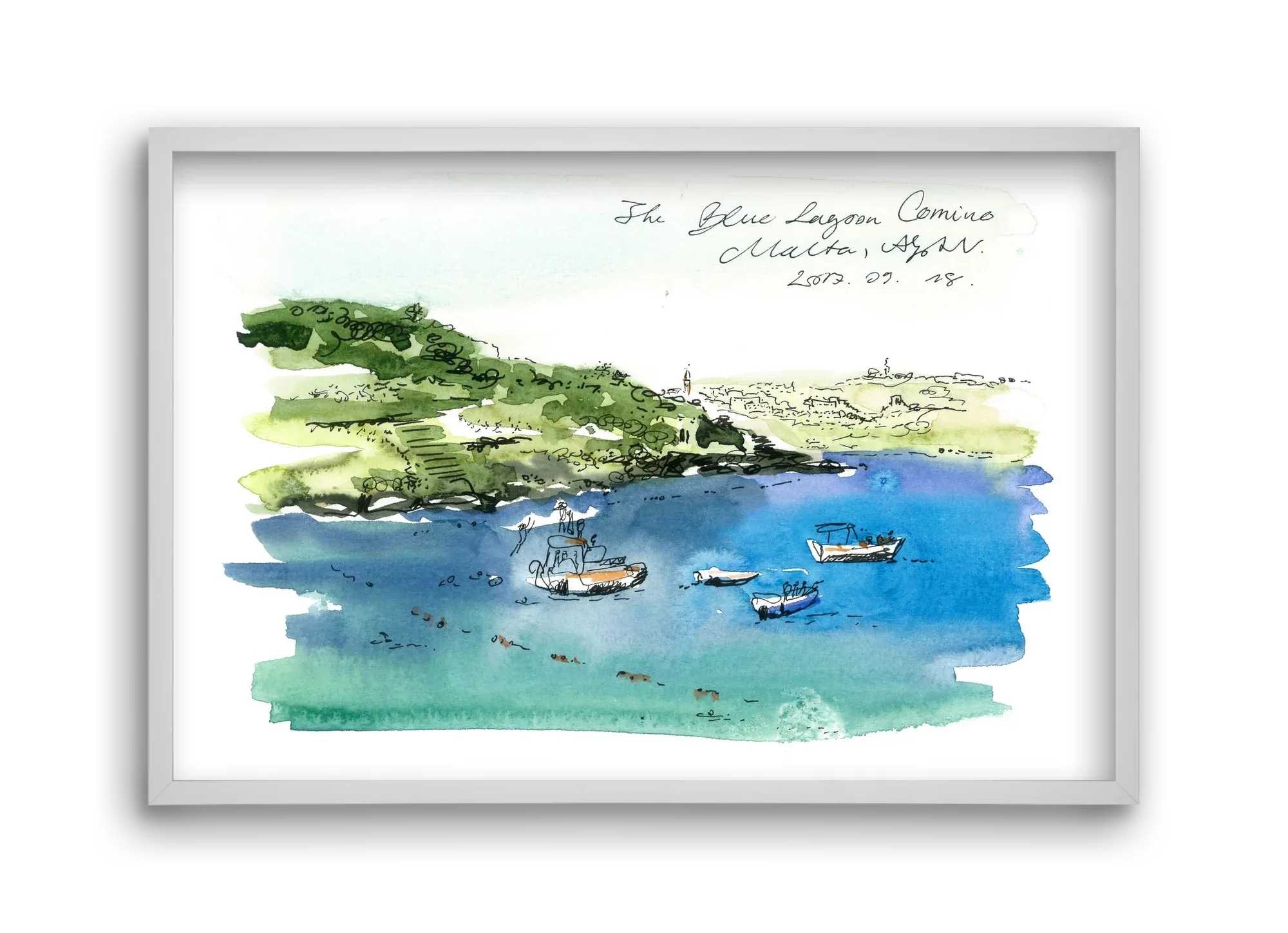 MALTA AQUARELLE NO.4 - artbridge