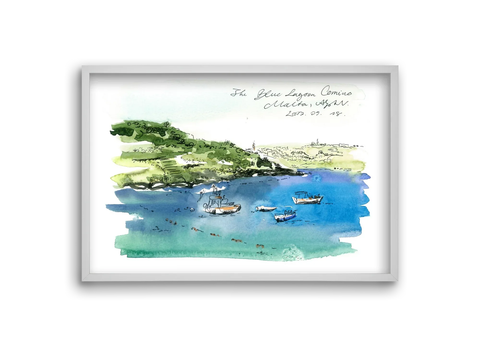 MALTA AQUARELLE NO.4 - artbridge