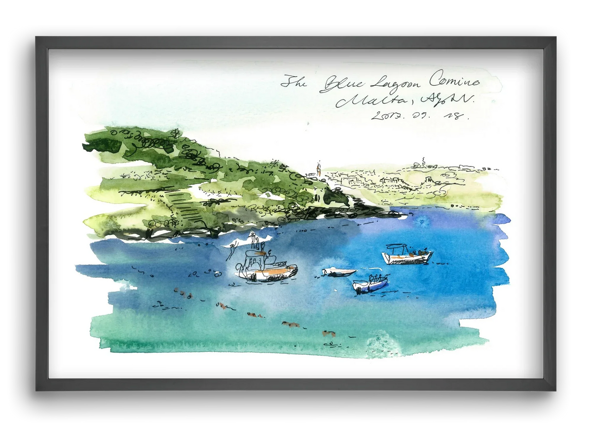 MALTA AQUARELLE NO.4 - artbridge