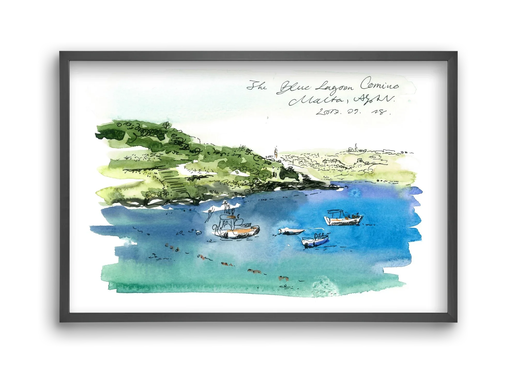 MALTA AQUARELLE NO.4 - artbridge