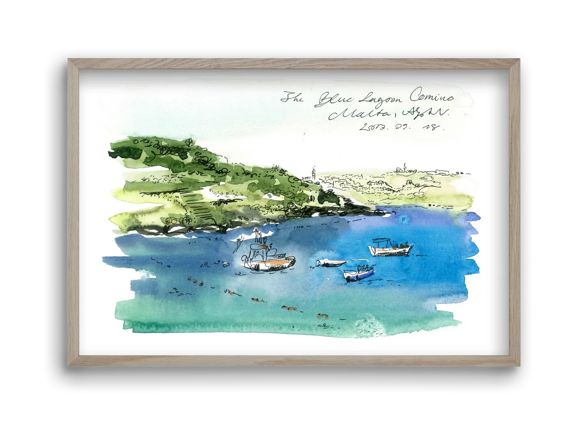 MALTA AQUARELLE NO.4 - artbridge