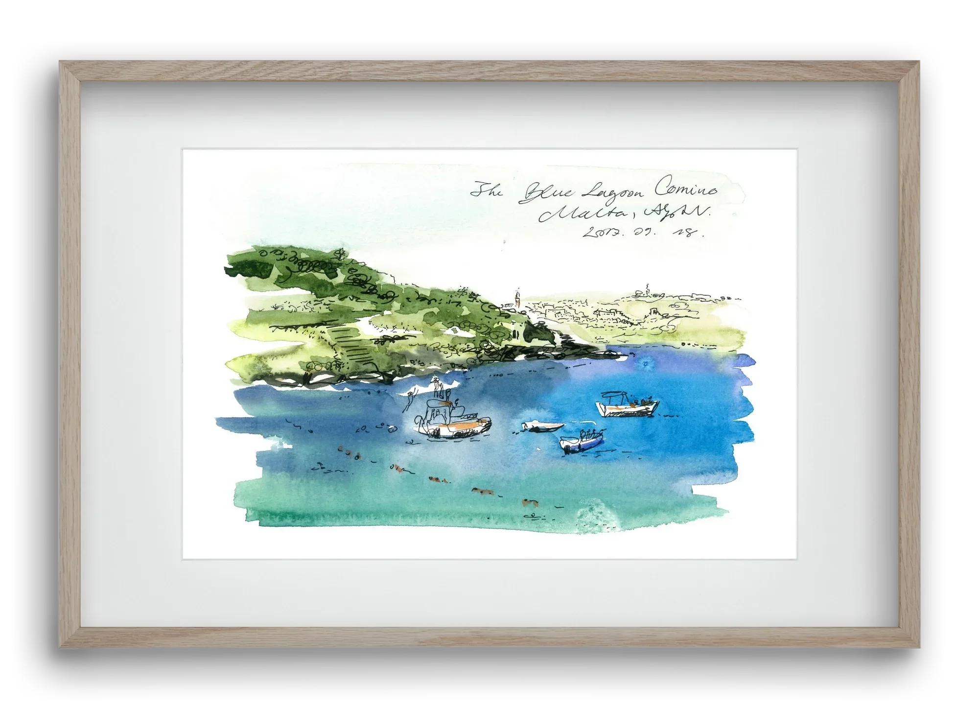 MALTA AQUARELLE NO.4 - artbridge