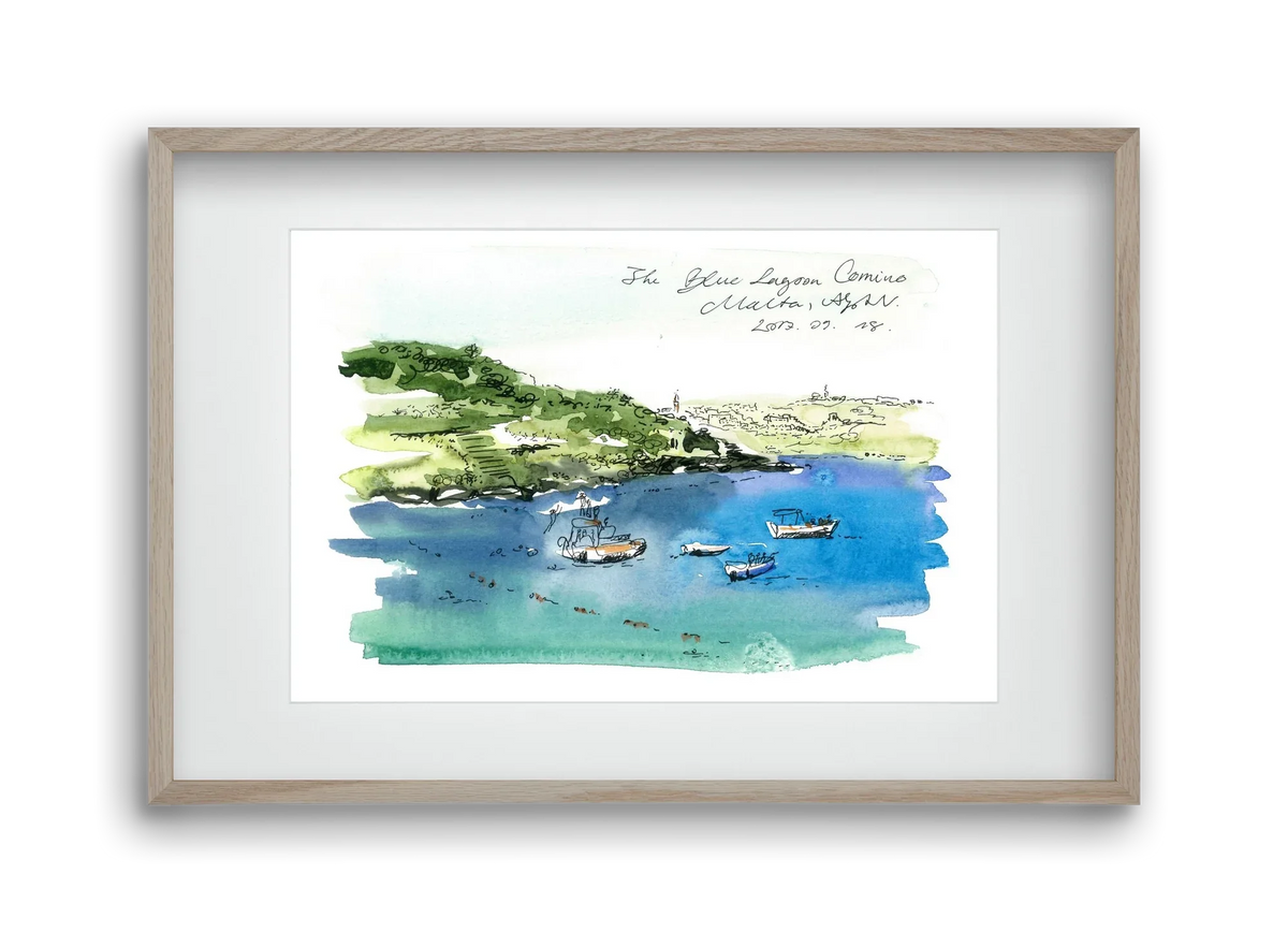 MALTA AQUARELLE NO.4 - artbridge