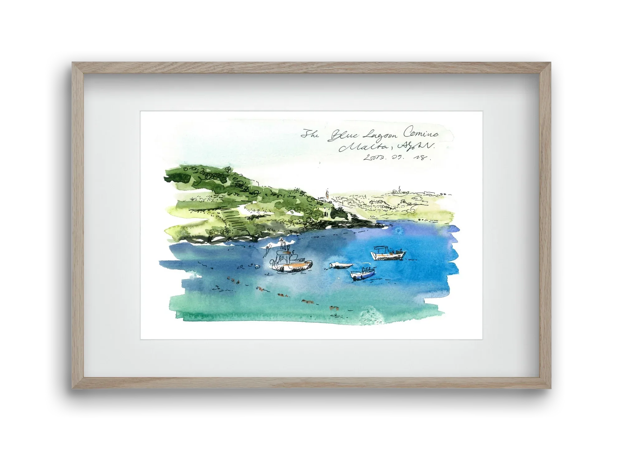 MALTA AQUARELLE NO.4 - artbridge