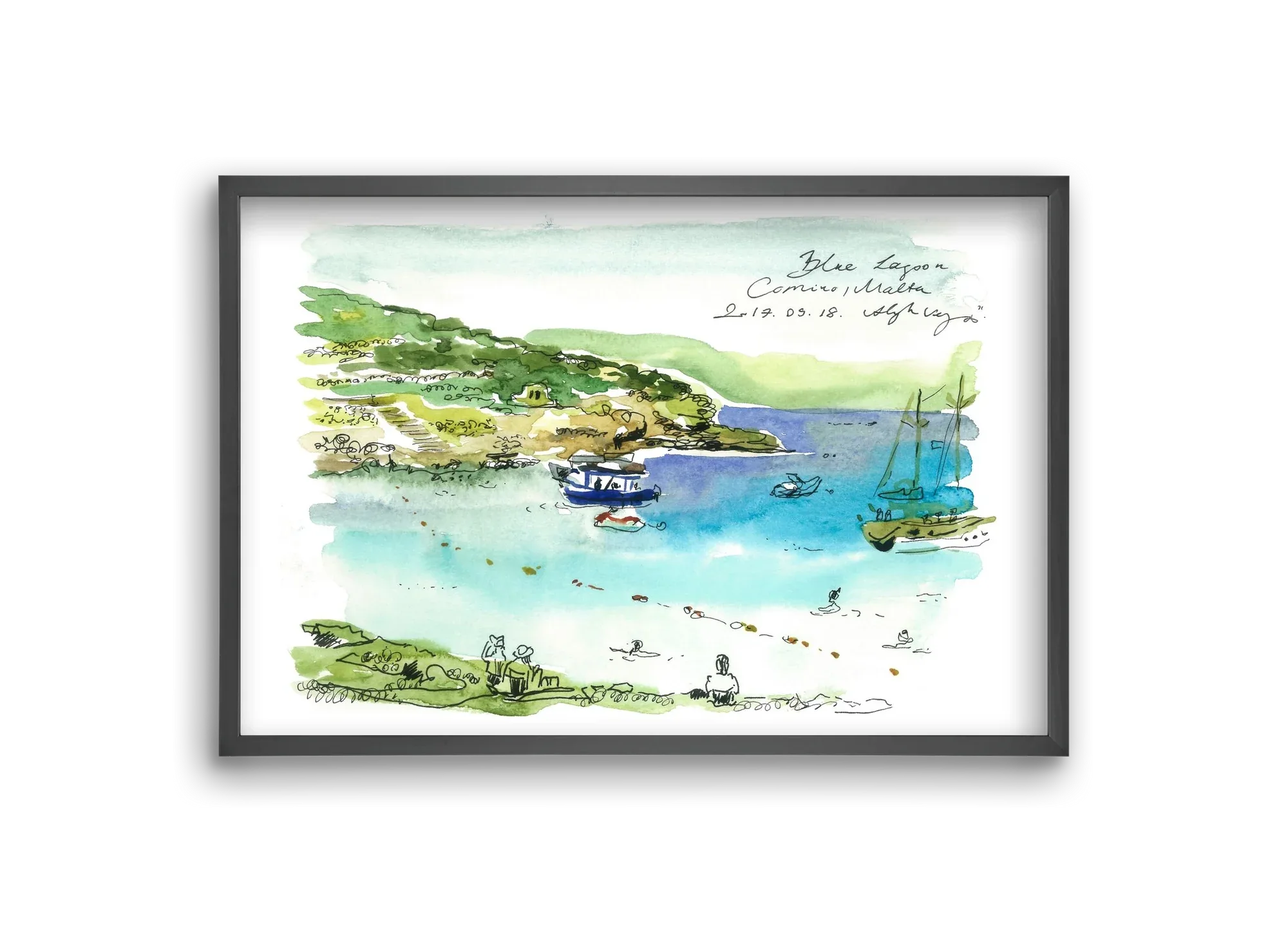 MALTA AQUARELLE NO.5 - artbridge