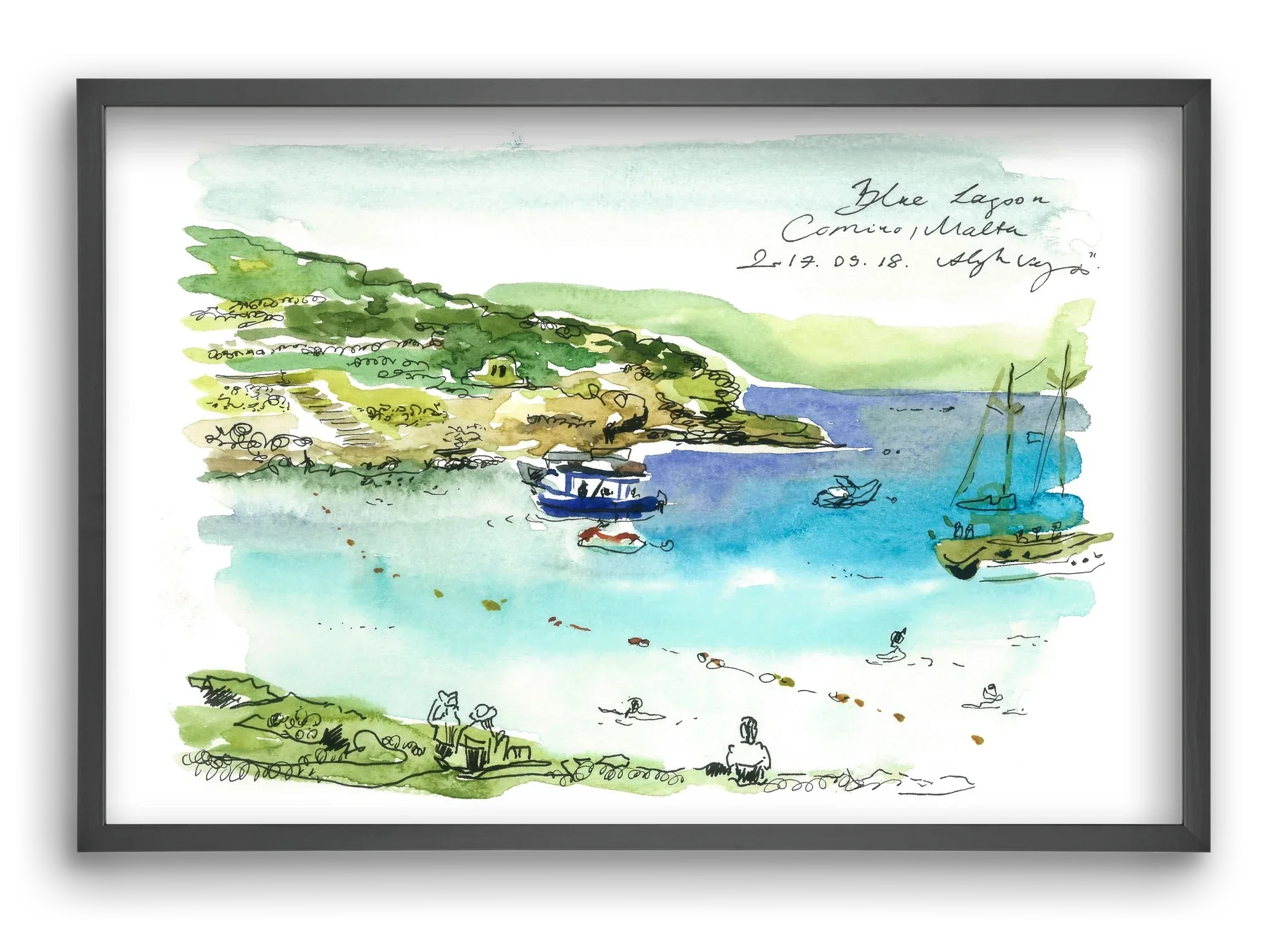 MALTA AQUARELLE NO.5 - artbridge