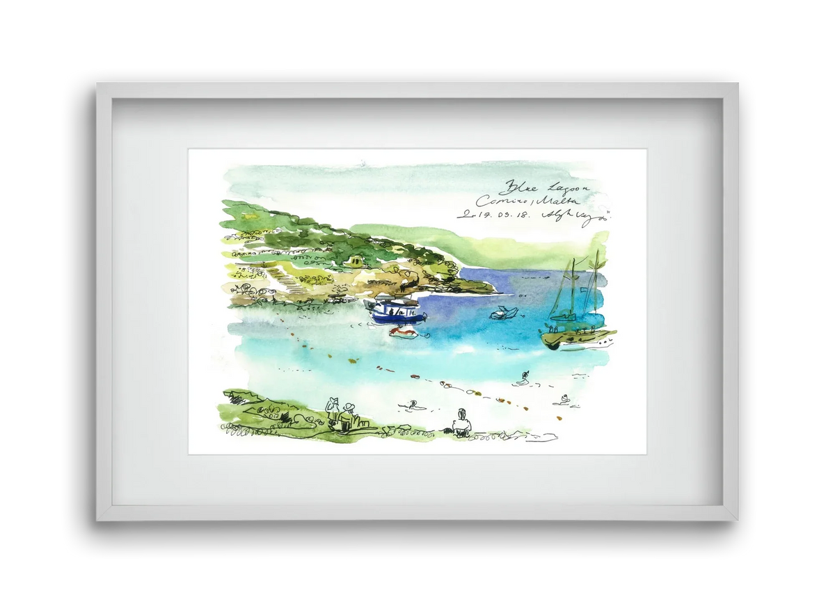 MALTA AQUARELLE NO.5 - artbridge