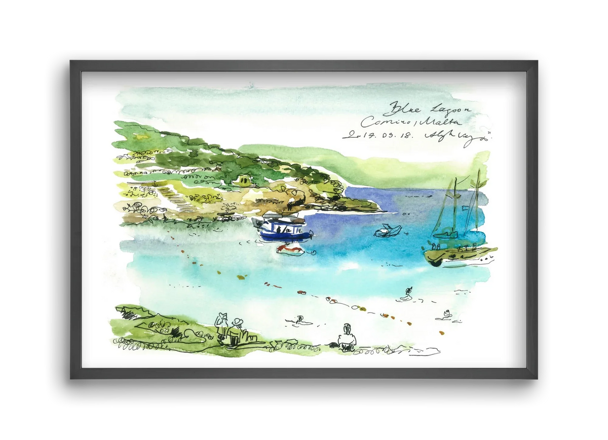 MALTA AQUARELLE NO.5 - artbridge